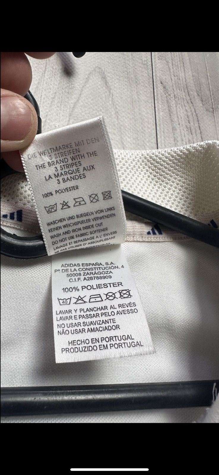 Vintage Vintage adidas Real Madrid soccer jersey size M Size US M / EU 48-50 / 2 - 10 Thumbnail