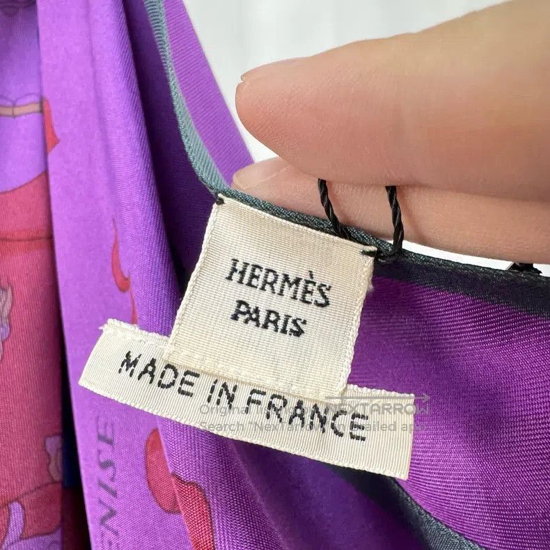 Hermes Hermes One-shoulder Silk Dress Size XXS / US 00 / IT 34 - 6 Thumbnail