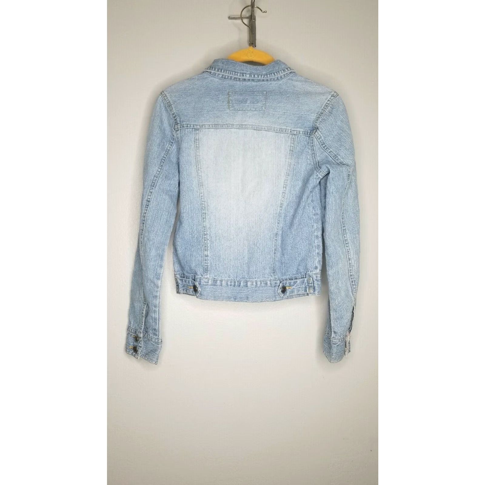 Vintage VINTAGE Duck Head Jacket Womens Small S Denim Jean Trucker Style Size 28" / US 6 / IT 42 - 6 Thumbnail