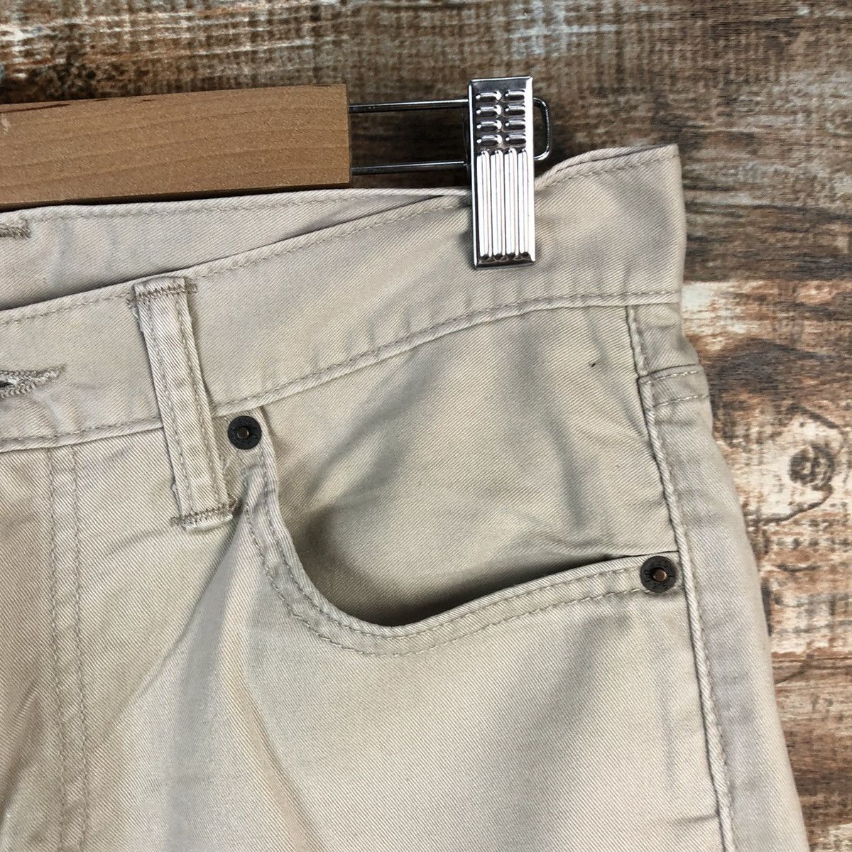 Levi's DL Levis 511 Brown Casual Cargo Pants #C196 Size US 30 / EU 46 - 8 Thumbnail