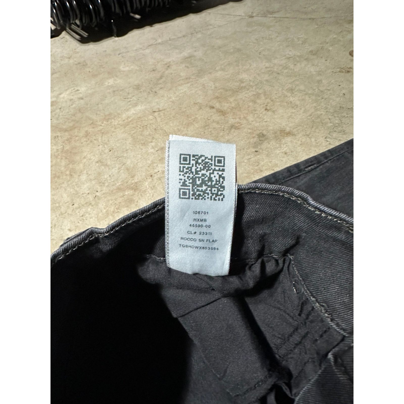 True Religion True Religion Rocco Relaxed Skinny Black Denim Jeans 34x32 Size US 34 / EU 50 - 9 Thumbnail