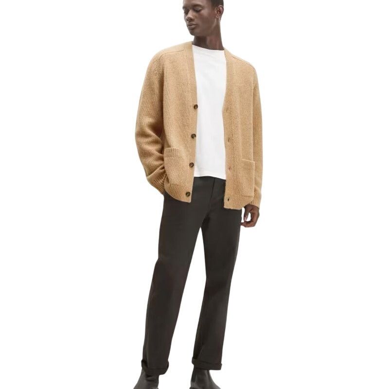 Everlane Everlane Merino Wool Alpaca Brown Cardigan | Size XL Size US XL / EU 56 / 4 - 8 Thumbnail