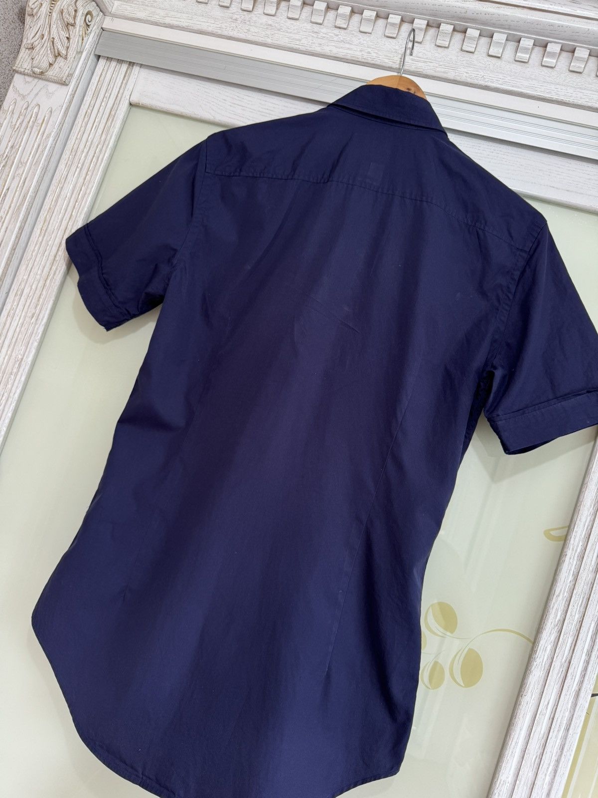 Vivienne Westwood Vivienne Westwood Navy Blue Short Sleeve Shirt Size US M / EU 48-50 / 2 - 6 Thumbnail