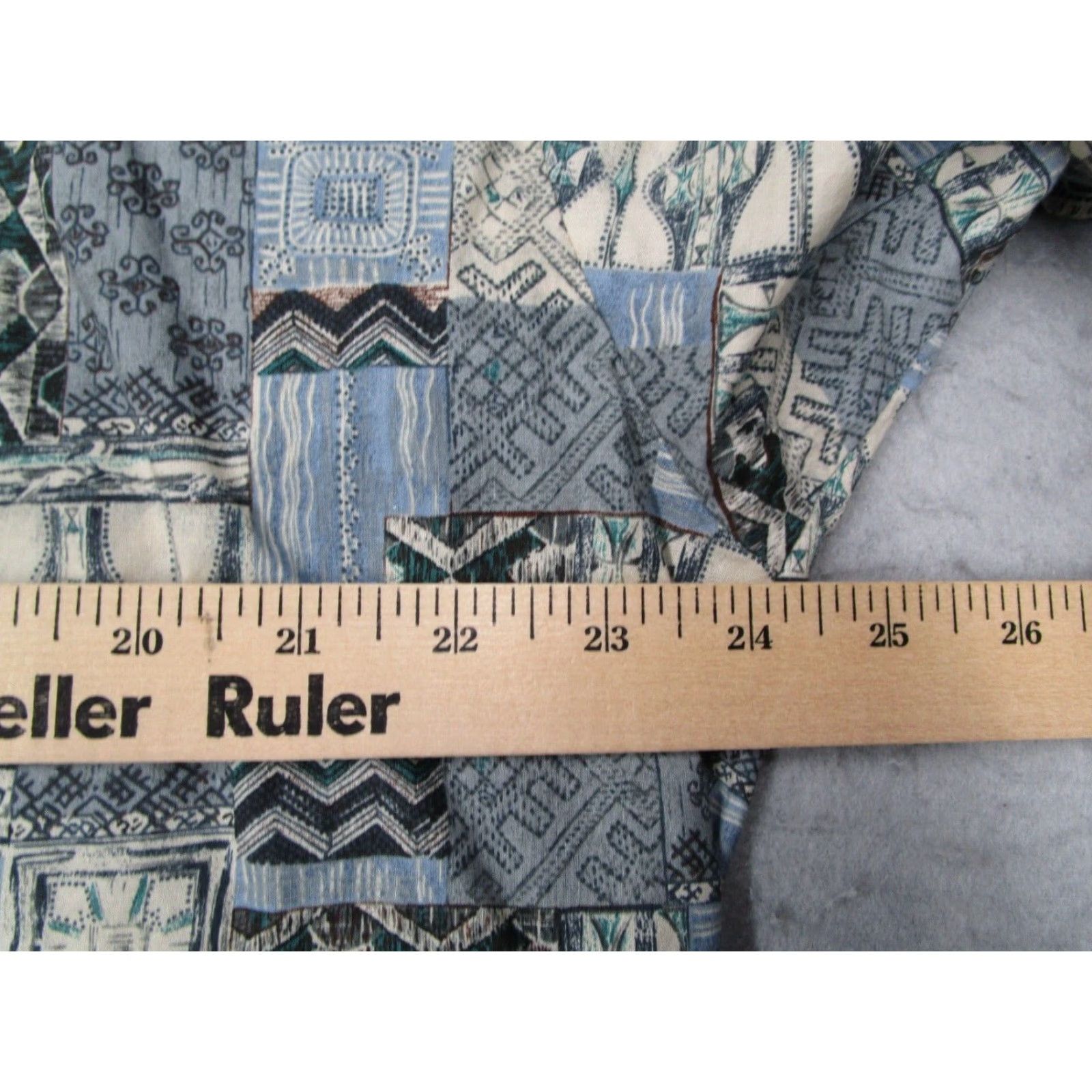 Tori Richard Tori Richard Mens XL Blue Short Sleeve Button Up Hawaiian Shirt Cotton Lawn Size US XL / EU 56 / 4 - 7 Thumbnail