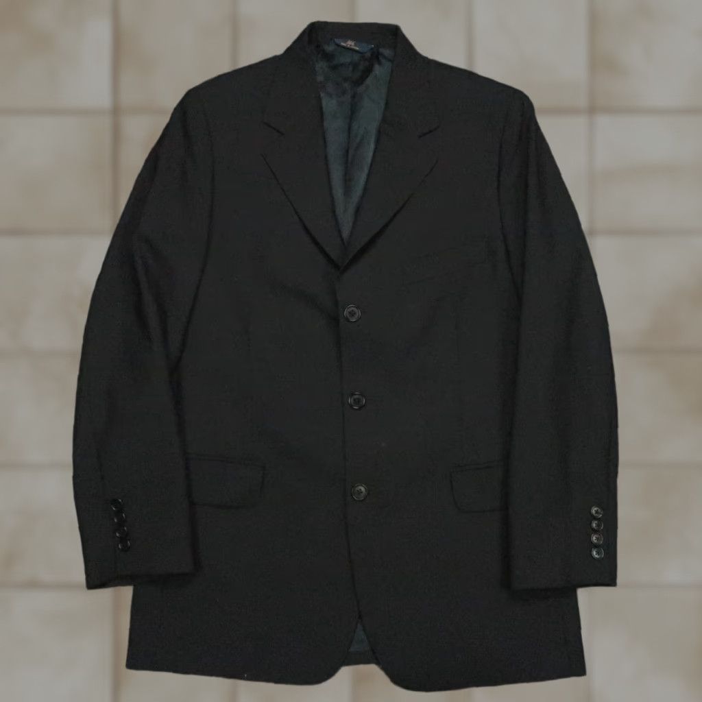 Brooks Brothers Brooks Brothers Blazer Mens 40S Black 346 Stretch Wool Sport Coat Jacket Size 40R - 1 Thumbnail