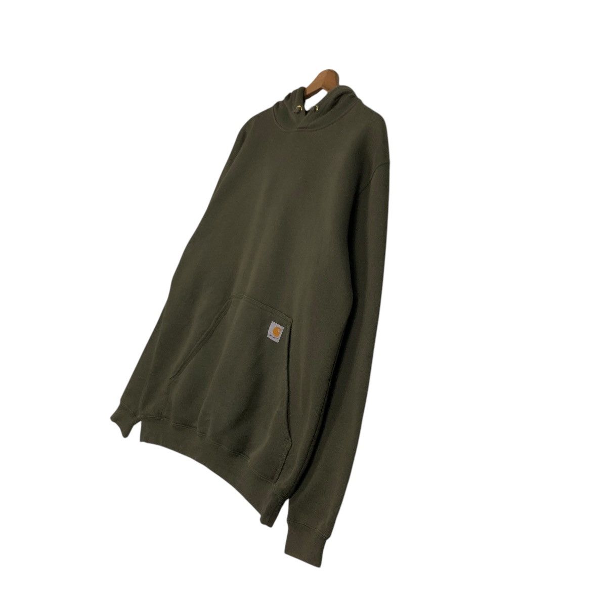 Carhartt 🔥VINTAGE HOODIE PULL OVER CARHARTT RICH GREEN Size US M / EU 48-50 / 2 - 16 Thumbnail