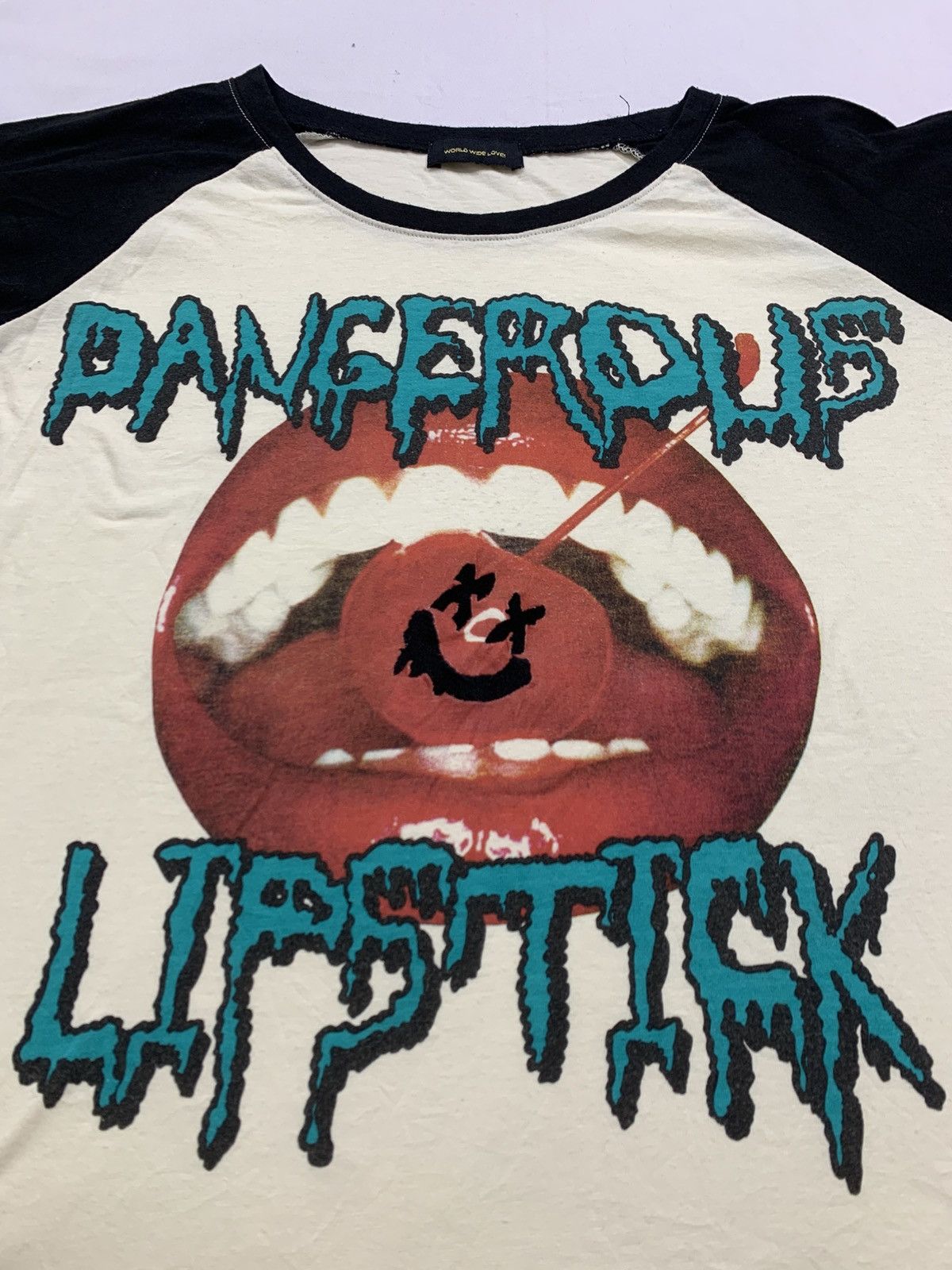 Hysteric Glamour DANGEROUS LIPSTICK LONG SLEEVE IFSIXWASNINE STYLE Size US M / EU 48-50 / 2 - 5 Thumbnail