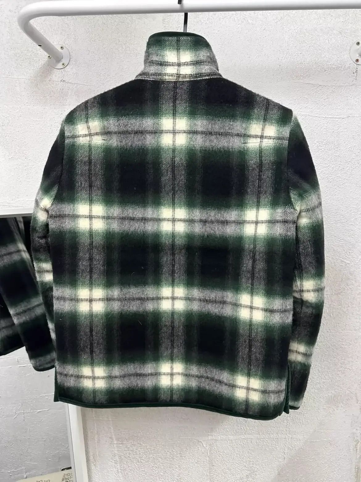 Number (N)ine Sz 3 Number Nine 09AW Plaid Wool Cotton Filed Jacket-2505 Size US L / EU 52-54 / 3 - 3 Thumbnail
