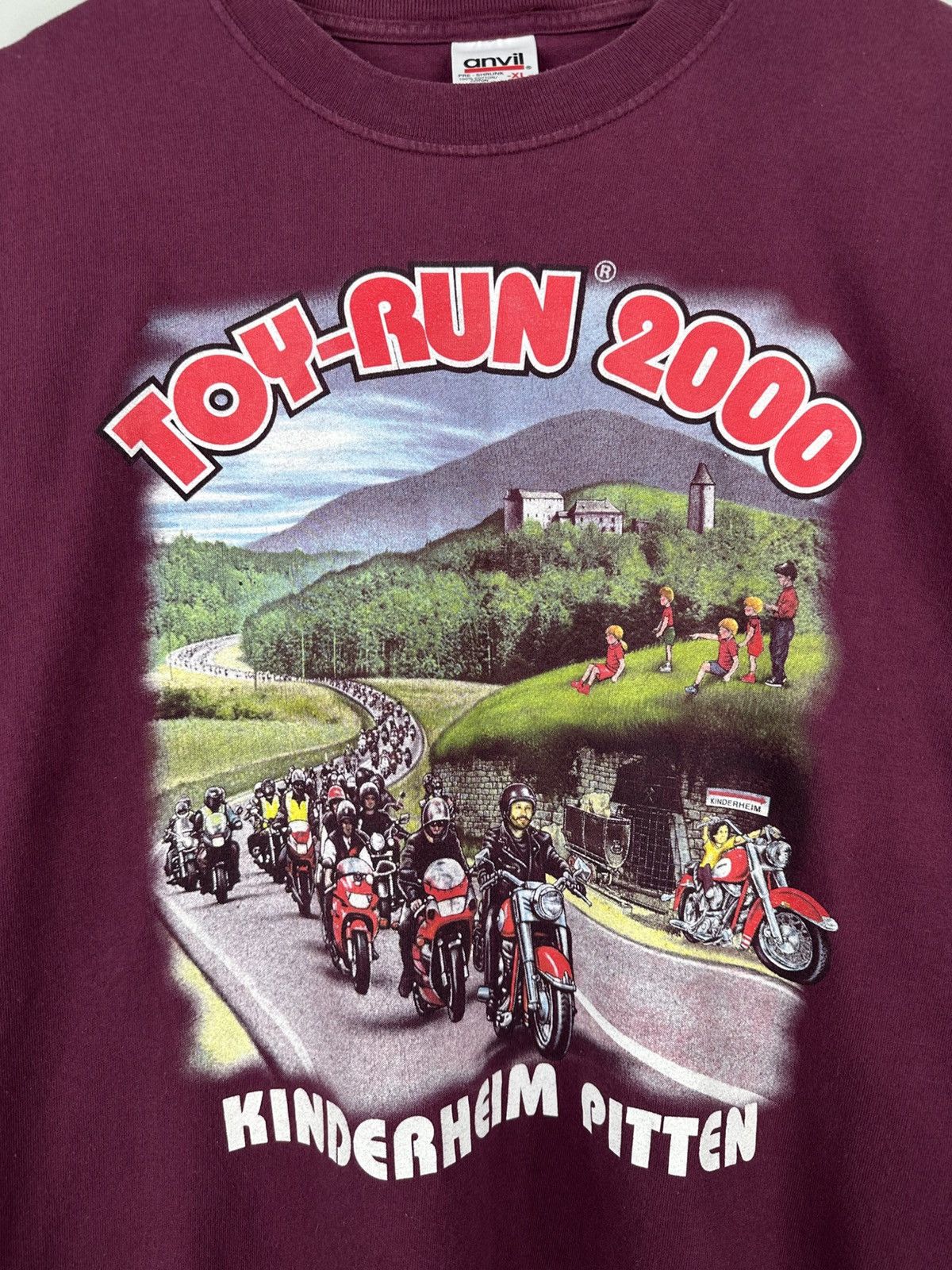 Band Tees Vintage 2000s Anvil Toy-Run Box Logo Tee Oversized Size US XL / EU 56 / 4 - 3 Thumbnail