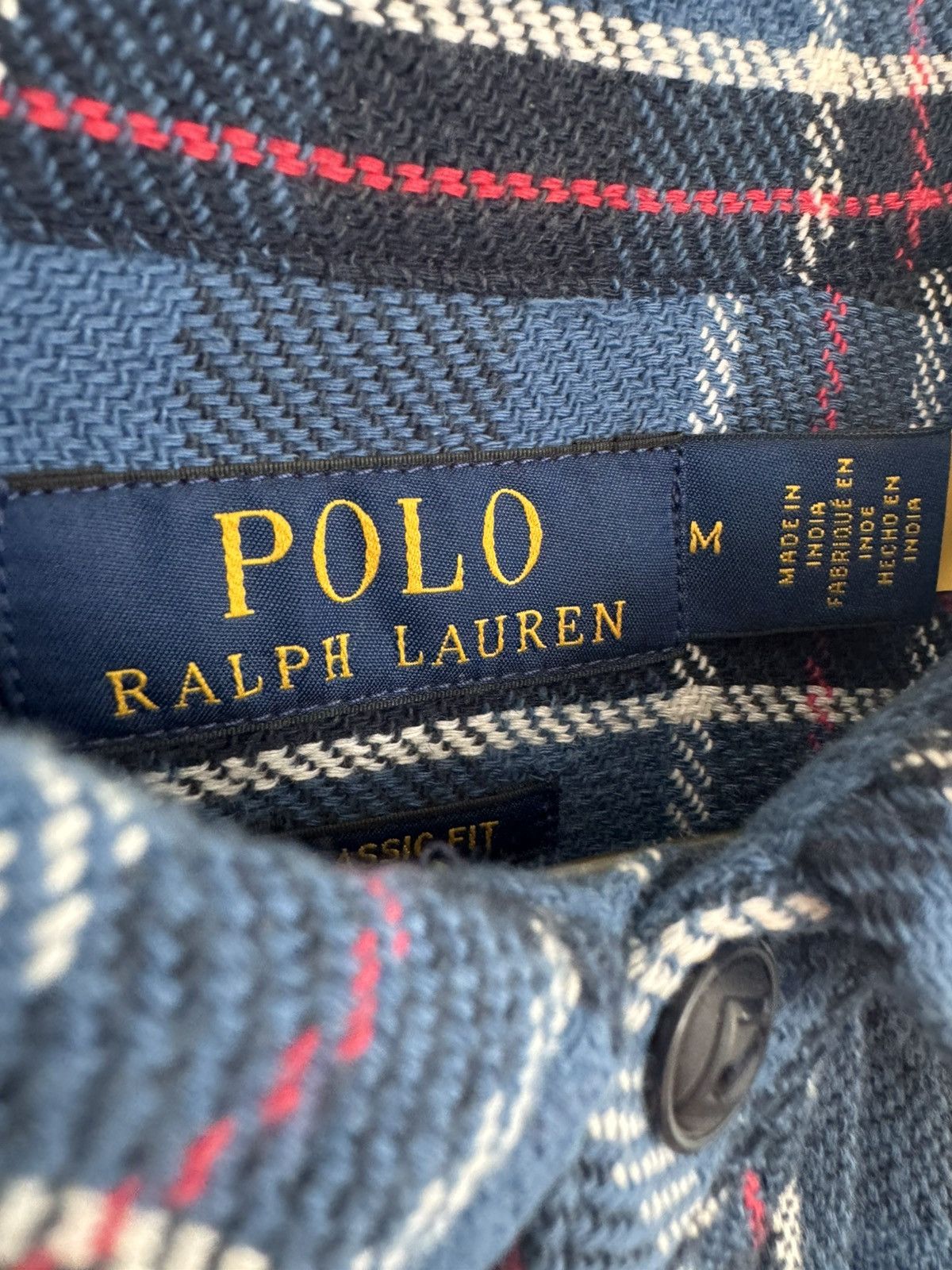 Polo Ralph Lauren Checked Button Up Shirt Size US M / EU 48-50 / 2 - 3 Thumbnail