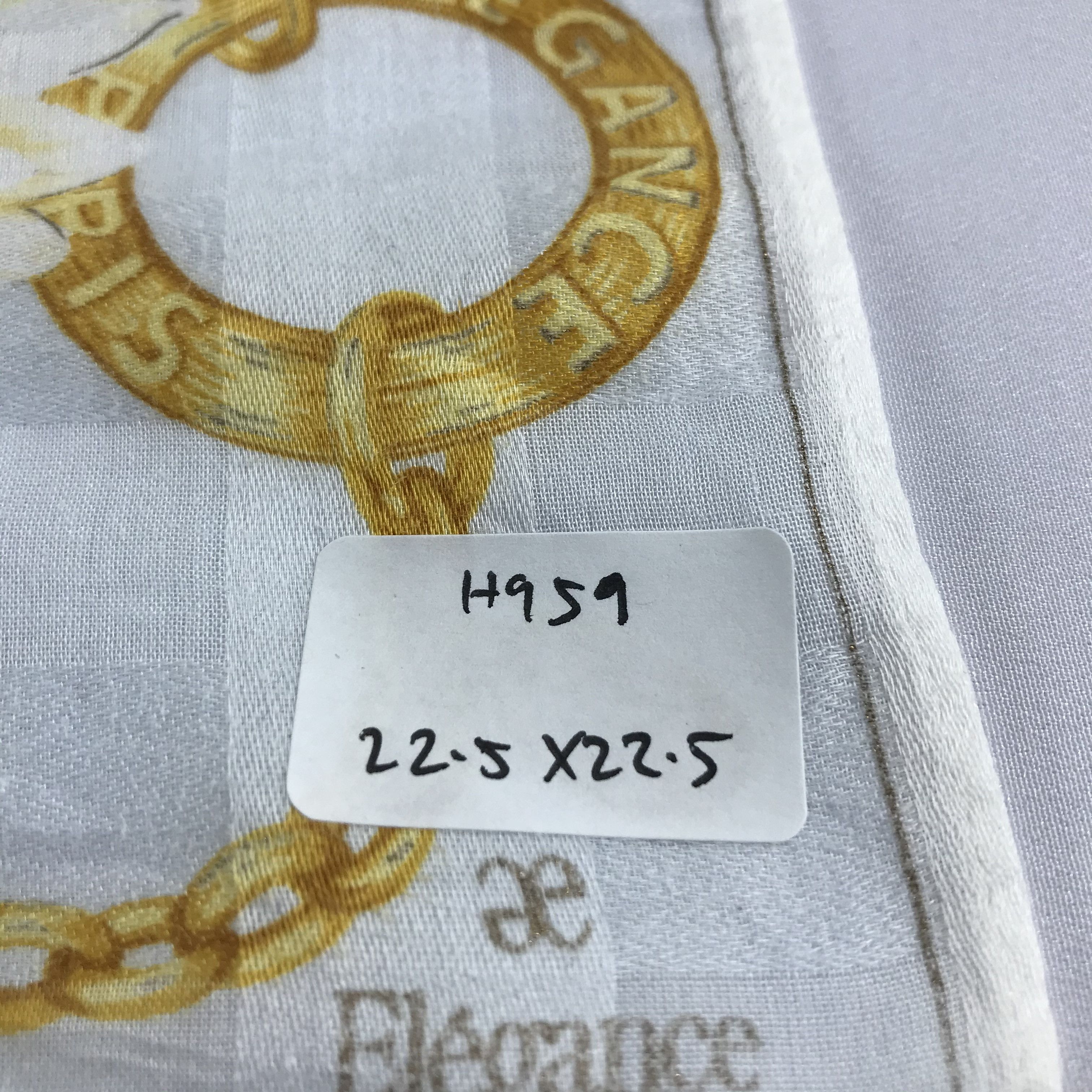 Vintage Elegance Luxury Handkerchief Neckerchief Bandana H959 Size ONE SIZE - 5 Thumbnail