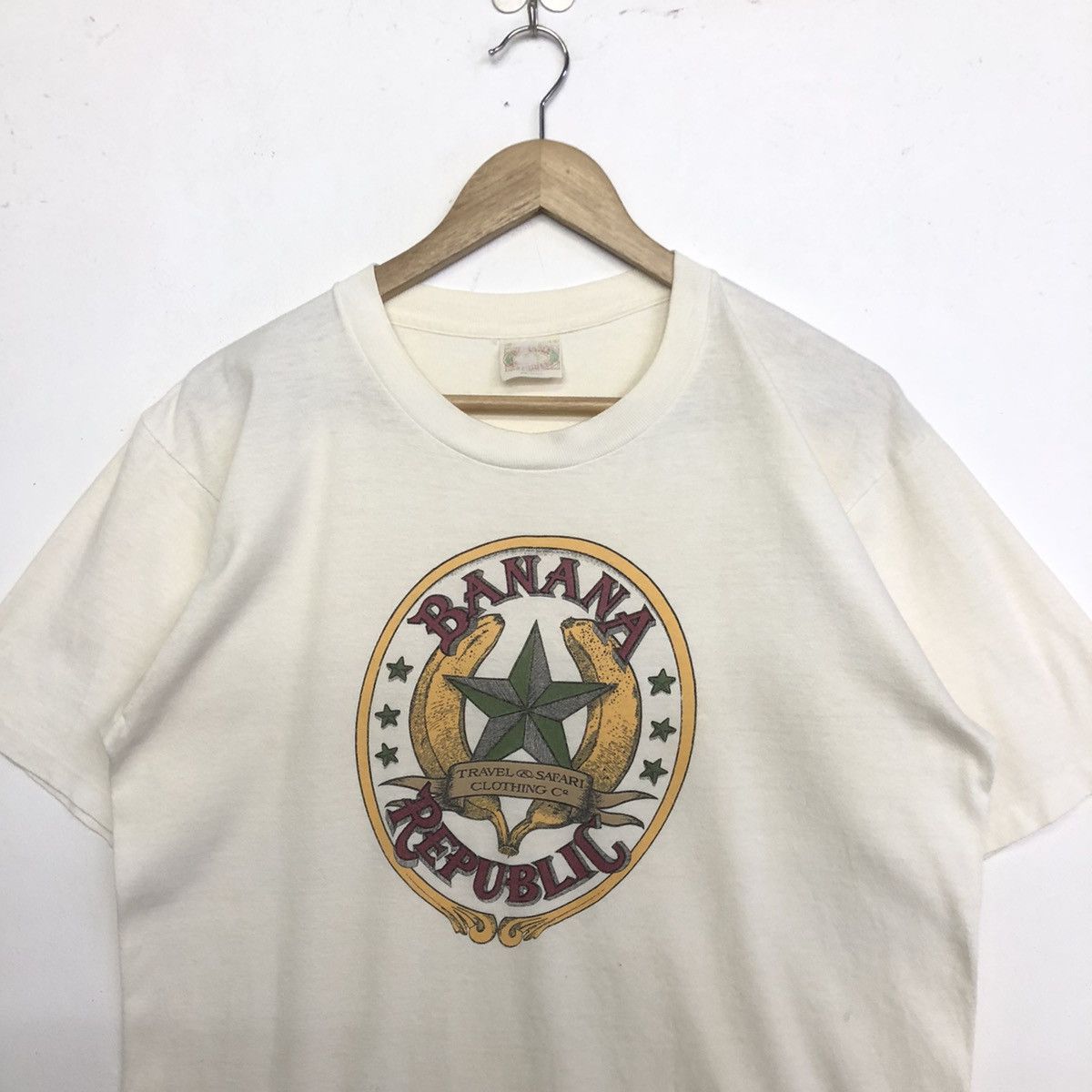 Banana Republic BANANA REPUBLIC VINTAGE BIG LOGO TSHIRT Size US M / EU 48-50 / 2 - 2 Thumbnail