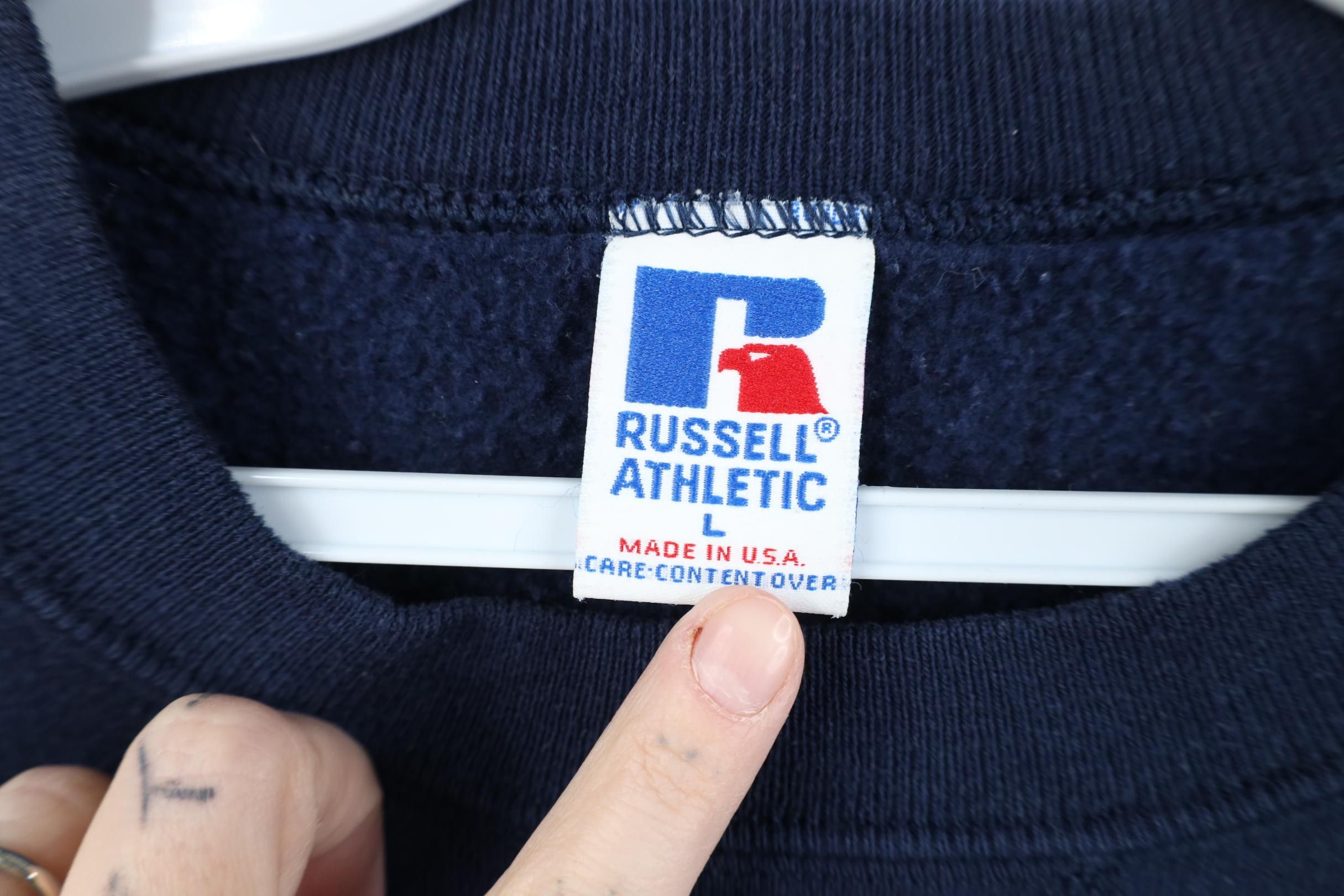 Russell Athletic Vintage 90s Russell Athletic Vikings Crewneck Sweatshirt USA Size US L / EU 52-54 / 3 - 7 Thumbnail
