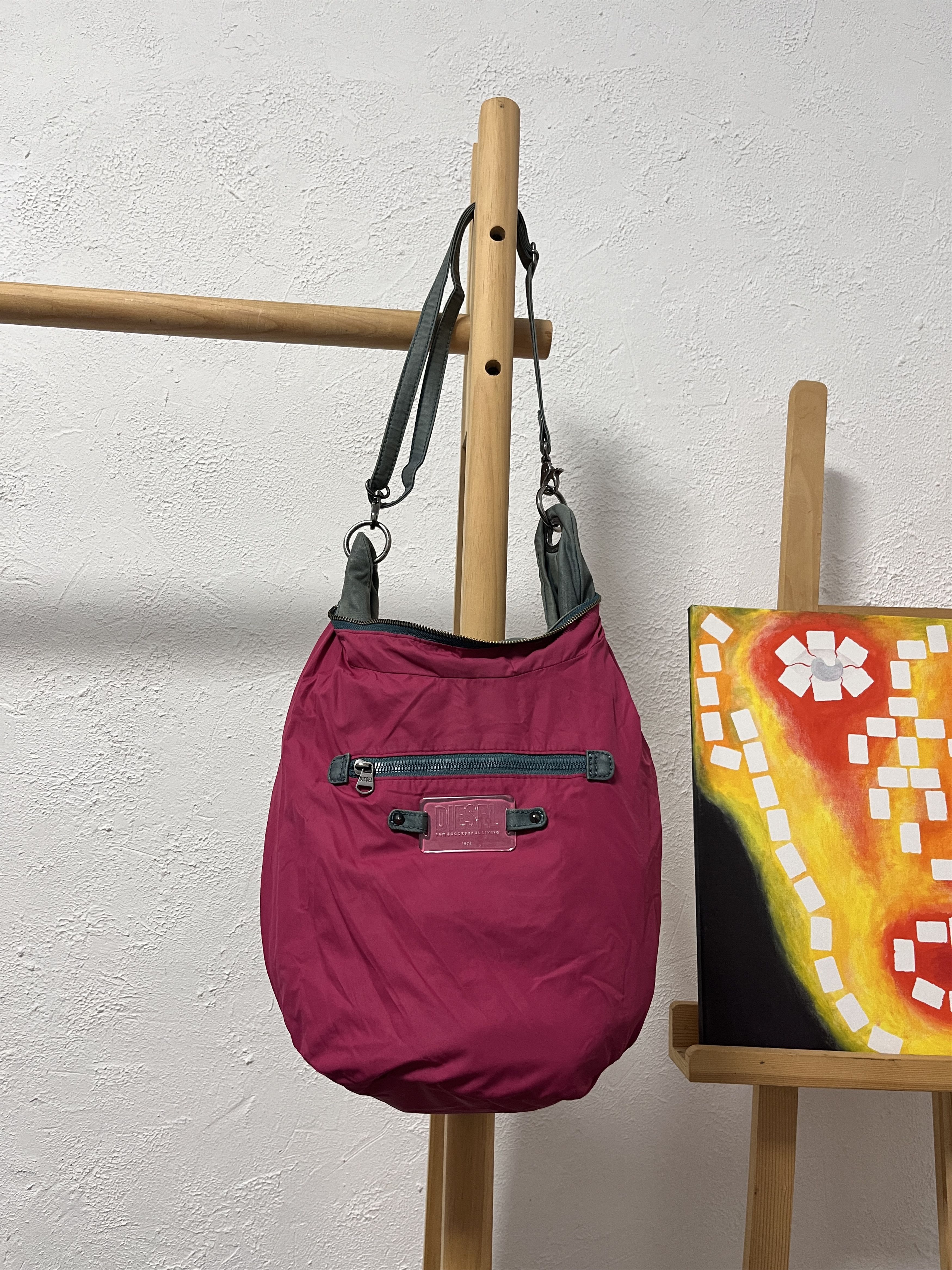 Diesel 2000s DIESEL 2-SIDED BONDAGE RARE VINTAGE BAG - № 6046 Size ONE SIZE - 1 Thumbnail