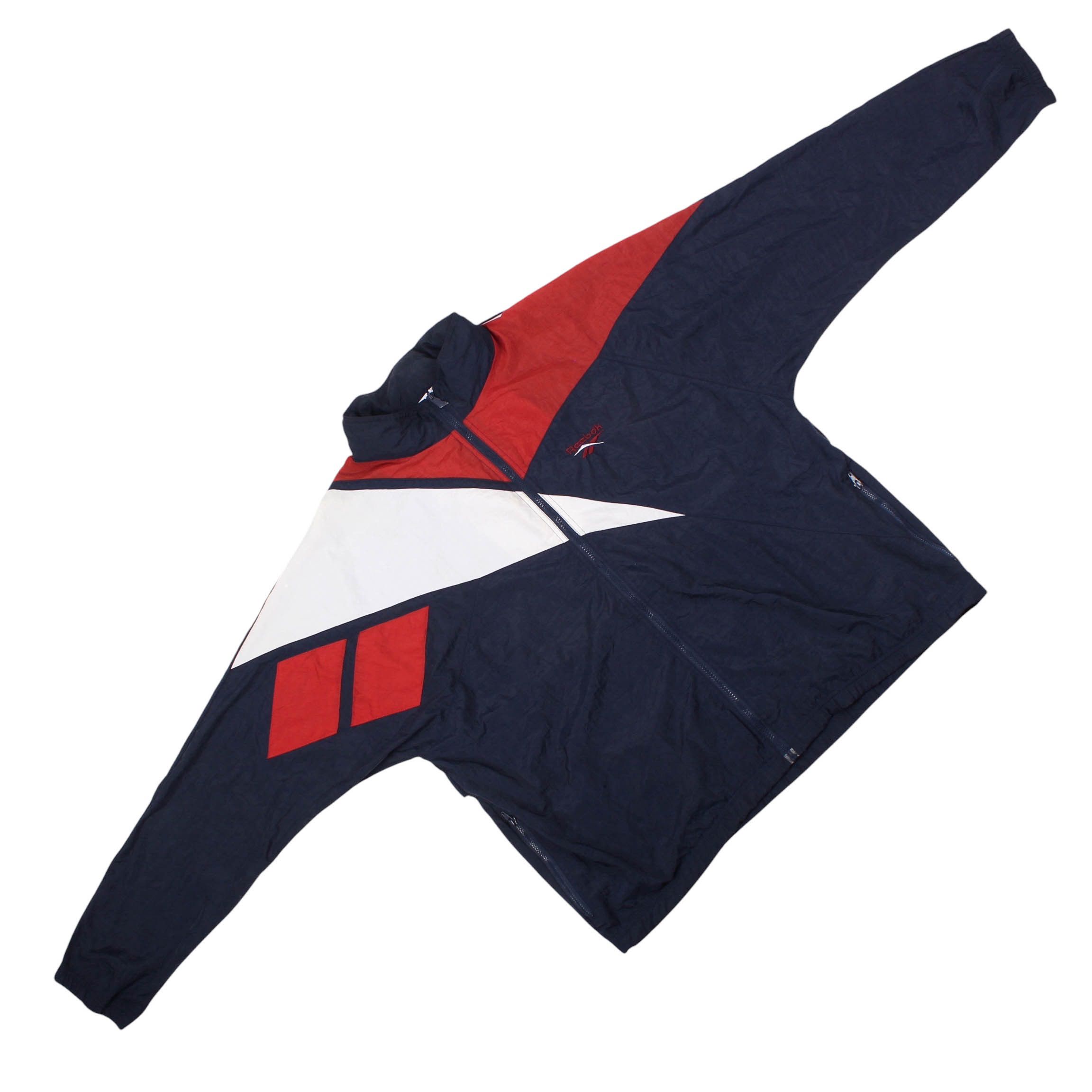 Reebok Reebok Windbreaker Jacket 90s Size US L / EU 52-54 / 3 - 1 Thumbnail
