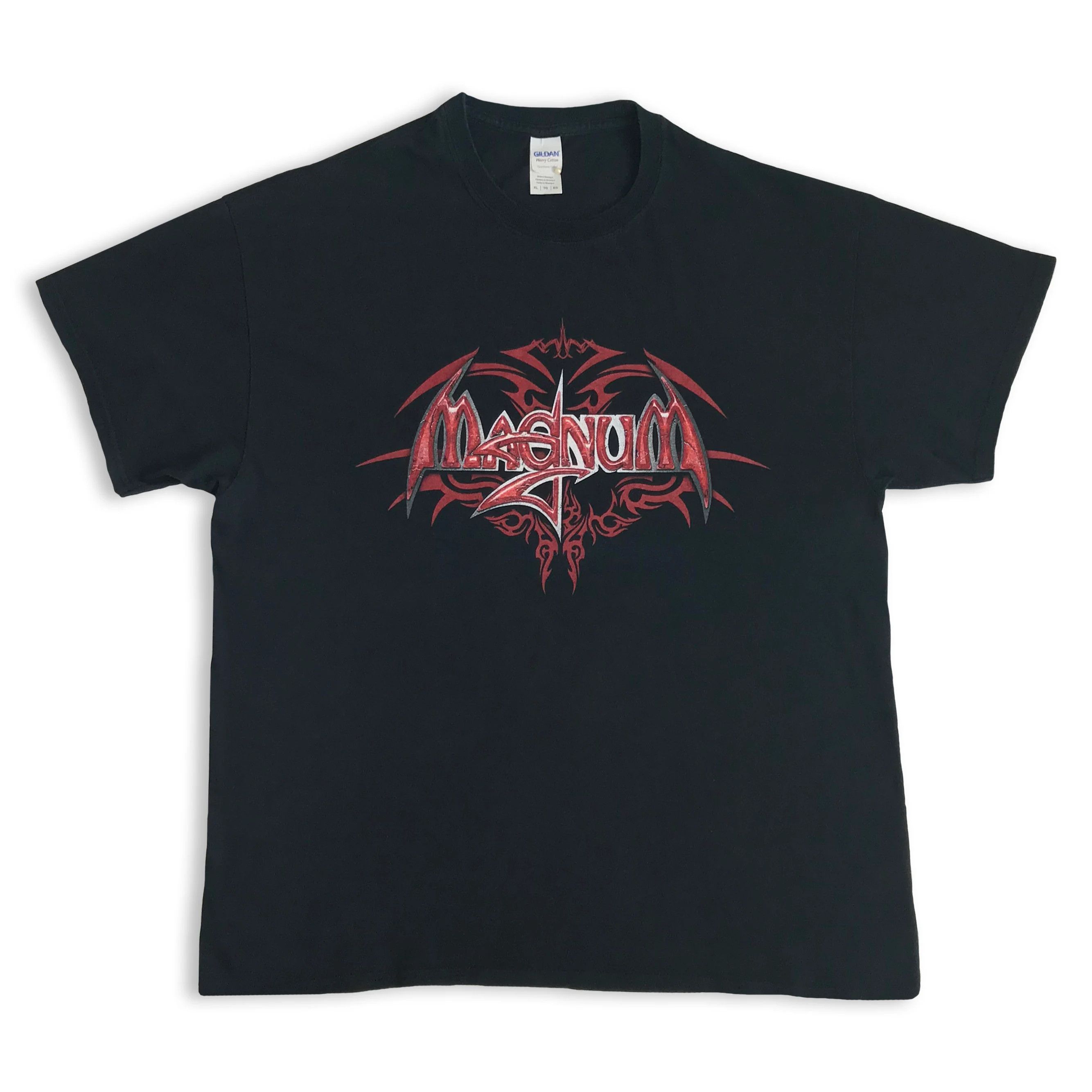 Band Tees Y2K Gildan MAGNUM T shirt Hard Rock Tee Metal United Kingdom Size US XL / EU 56 / 4 - 2 Thumbnail