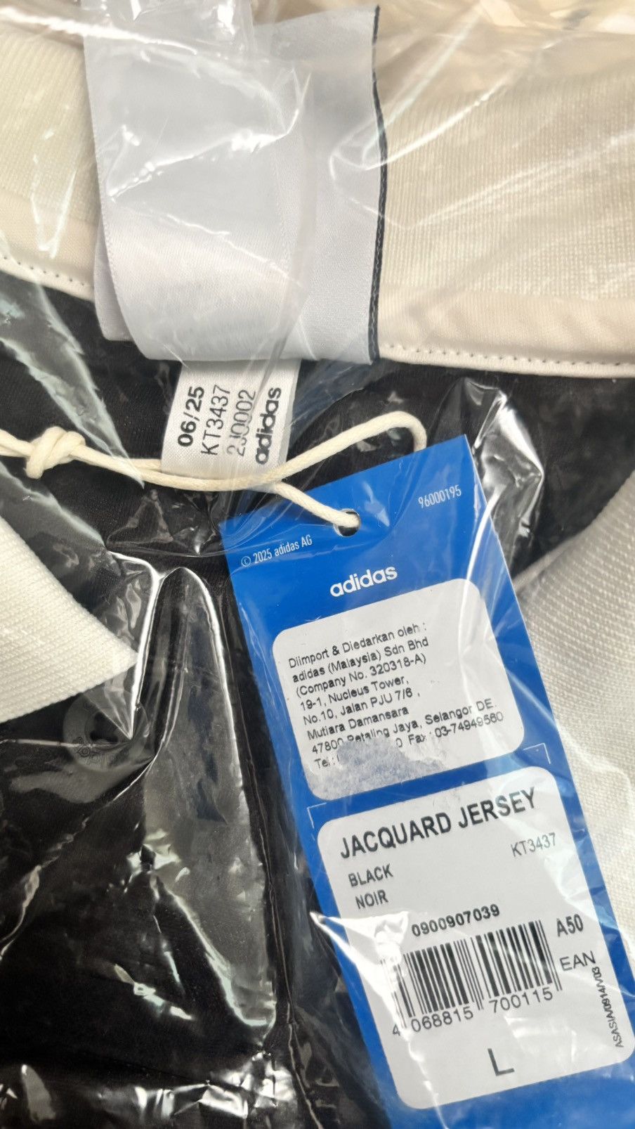 Adidas Adidas Oasis Jersey Tour 2025 Size US L / EU 52-54 / 3 - 5 Thumbnail
