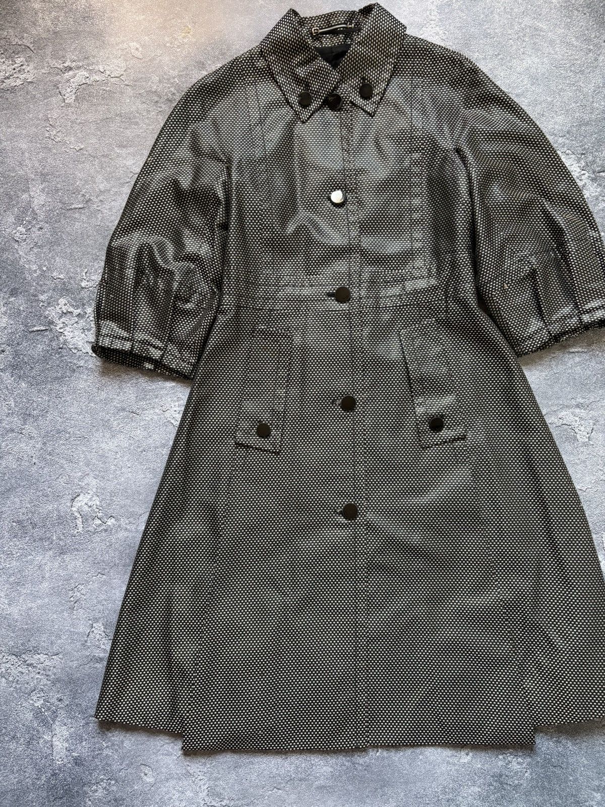 Gucci Archival GUCCI 2007 Frida Giannini Luxury Polka Dot Coat Size XS / US 0-2 / IT 36-38 - 2 Thumbnail