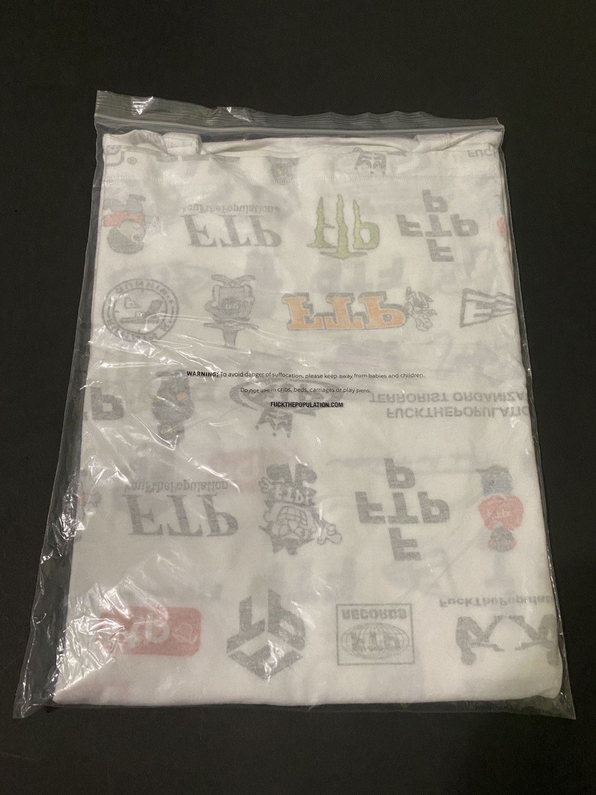 Fuck The Population FTP 13 Year Archive Tee Size US L / EU 52-54 / 3 - 4 Thumbnail