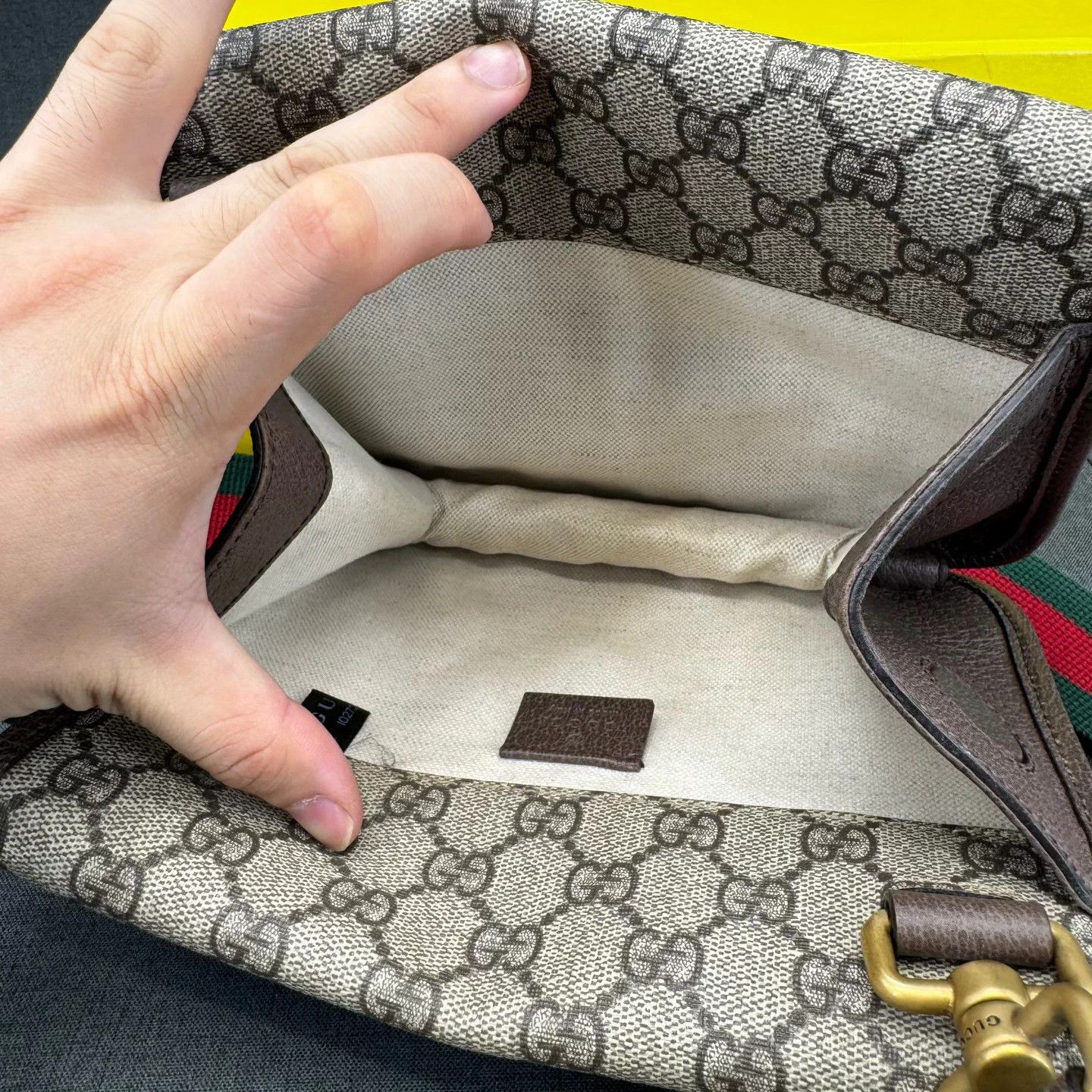 Gucci Gucci Double Face Tiger Head Black Small Bag Size ONE SIZE - 5 Thumbnail