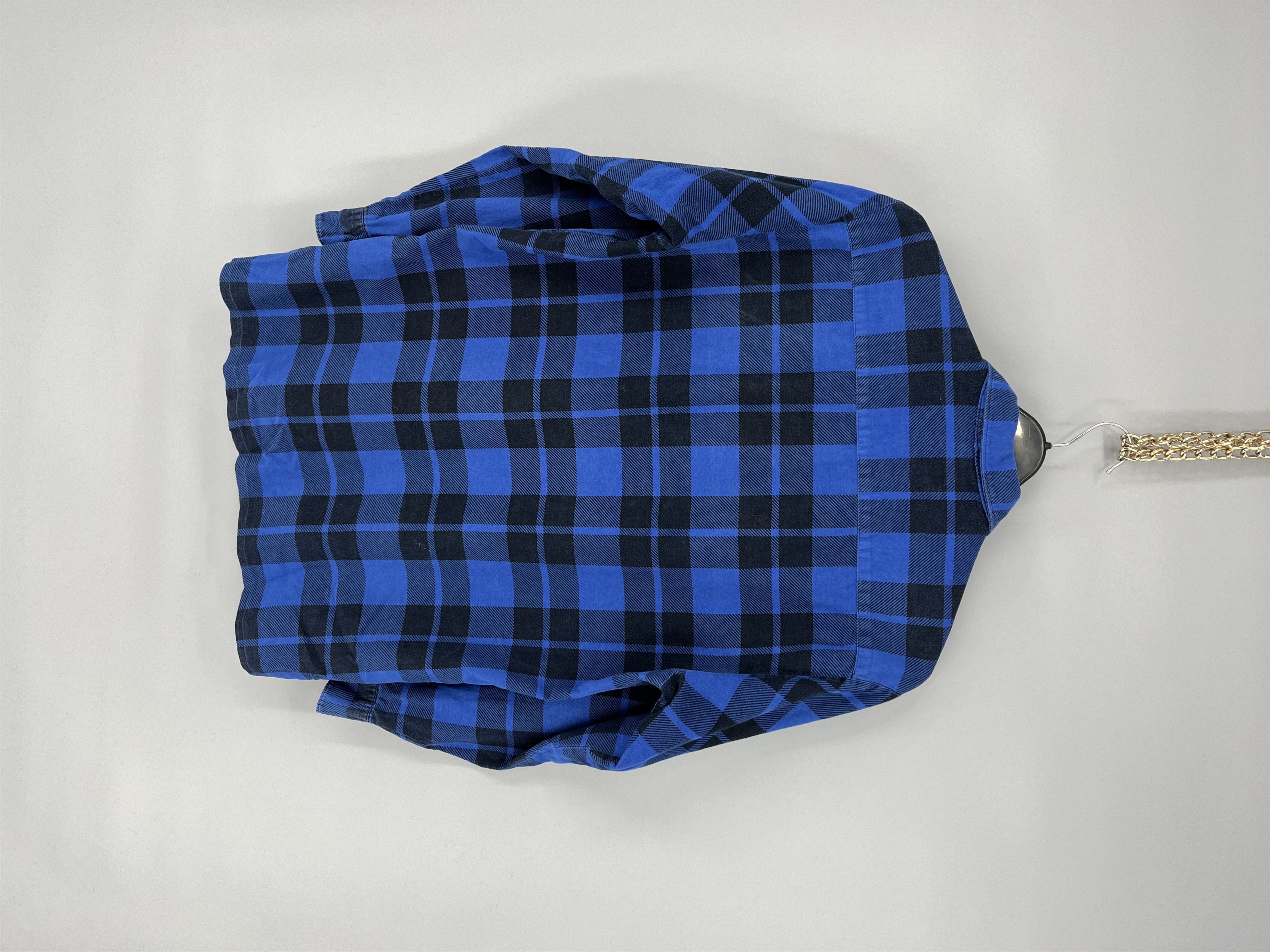 Flannel × Vintage Vintage Y2K Flannel Shirt Travis Scott Style Size US M / EU 48-50 / 2 - 8 Thumbnail