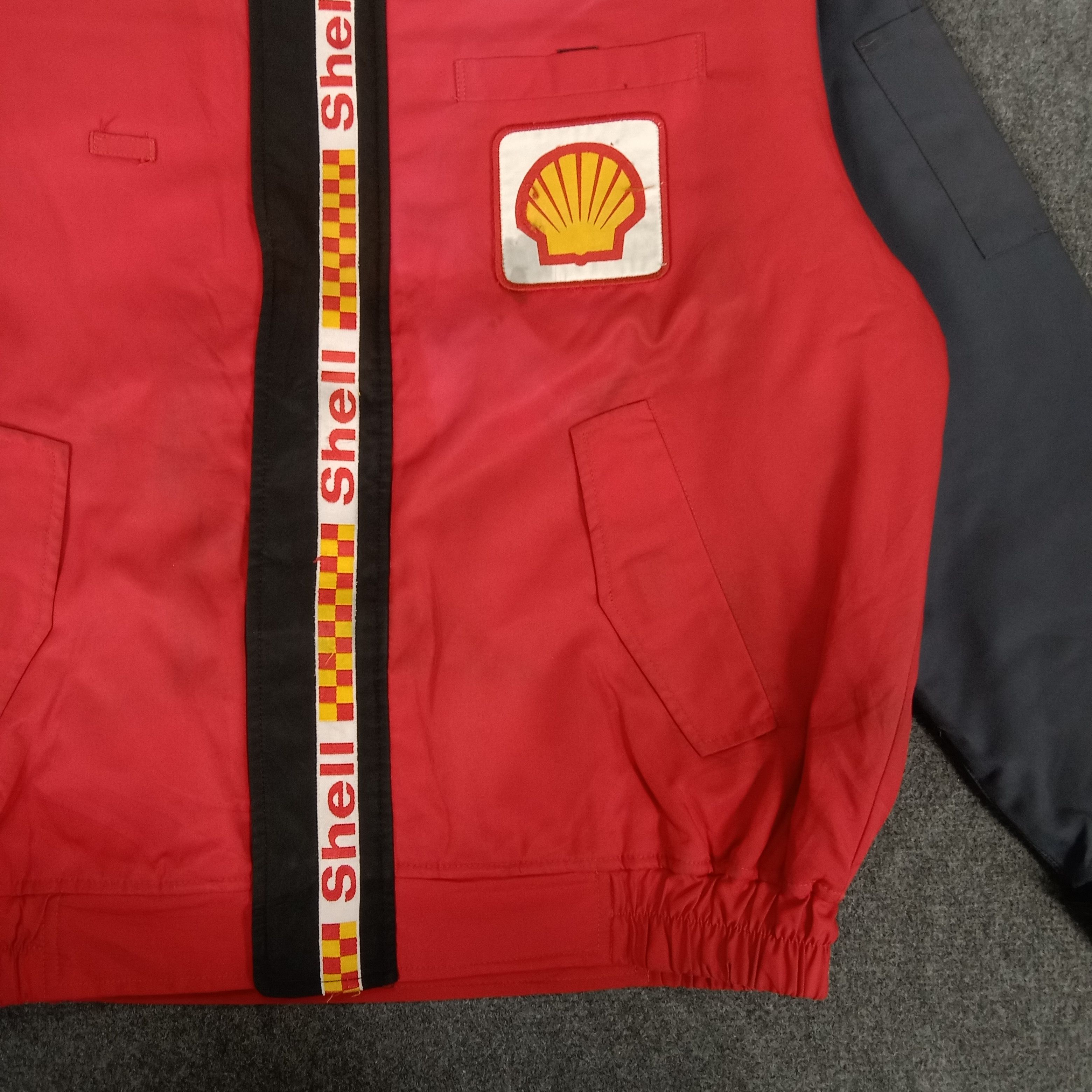 Ferrari × Vintage Shell Formula One Fuel Uniform Racing Jacket Size US L / EU 52-54 / 3 - 2 Thumbnail