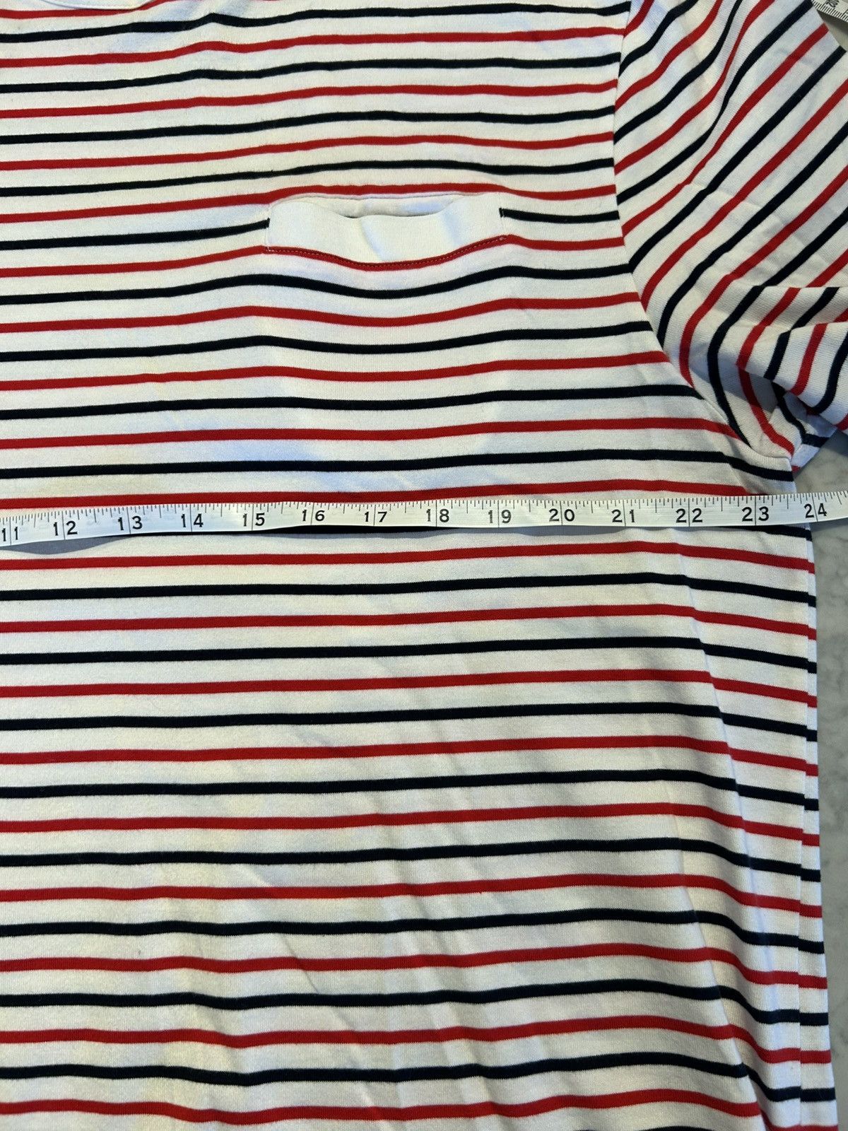 Thom Browne Thom Browne Japanese cotton striped t shirt Size US XL / EU 56 / 4 - 6 Thumbnail