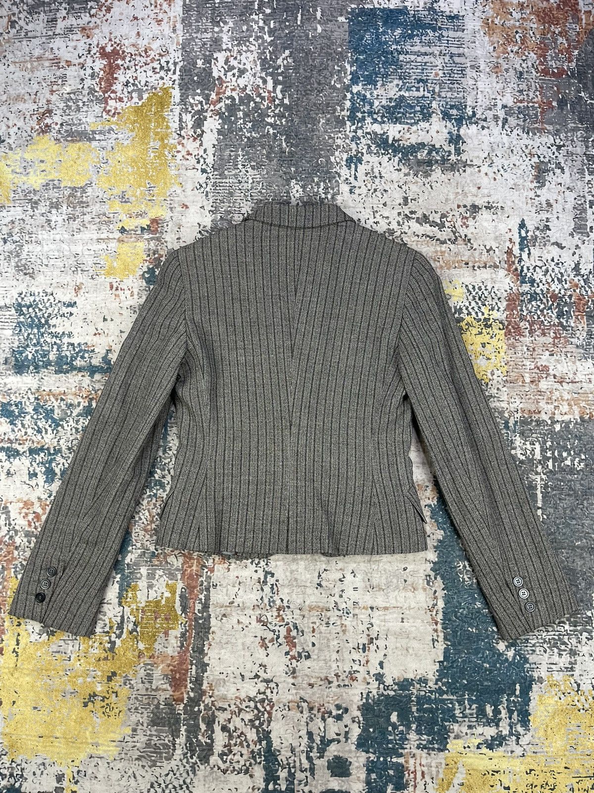 Max Mara MaxMara Lycra Sensation Notch Lapel Blazer Size XS / US 0-2 / IT 36-38 - 4 Thumbnail