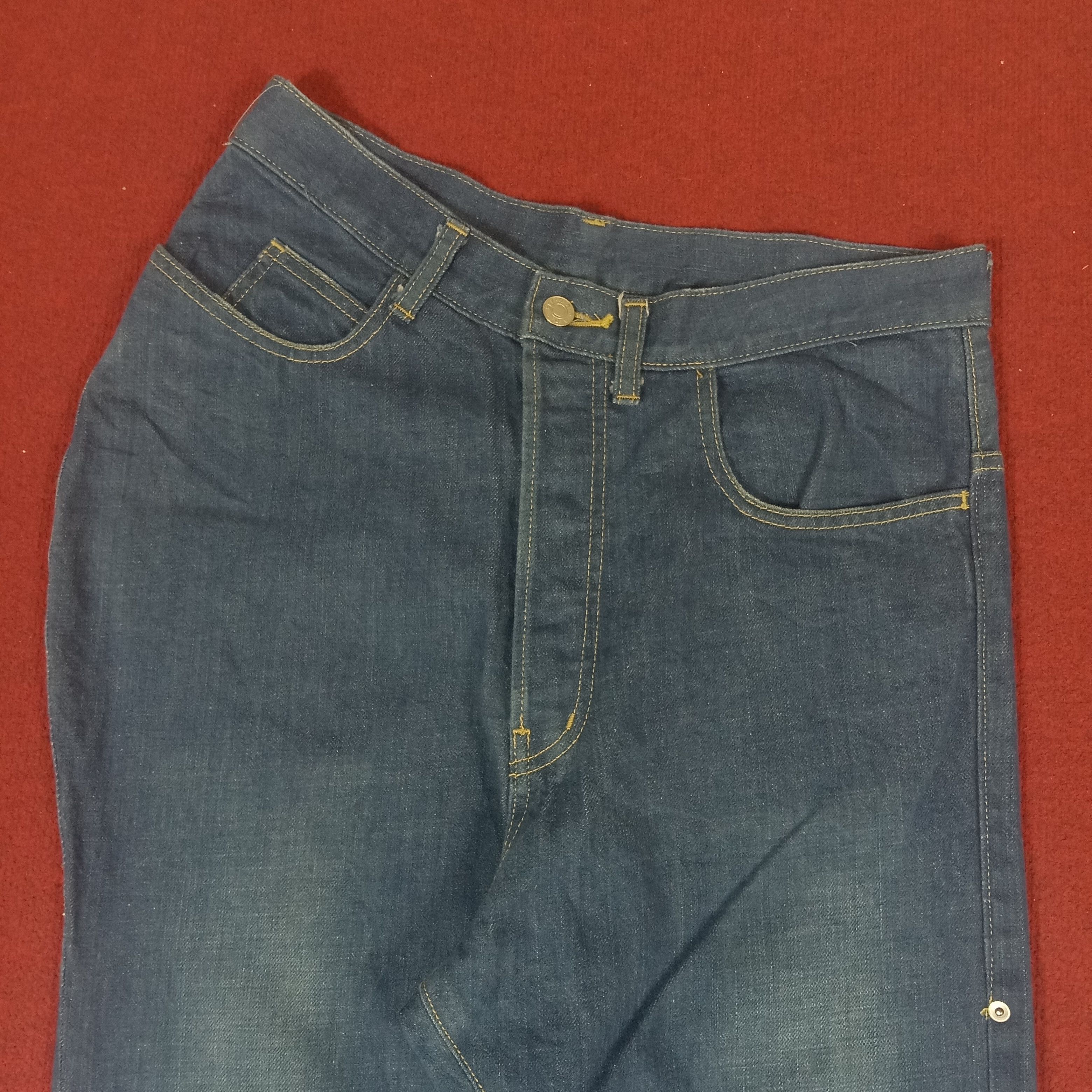 Designer × Frapbois × Issey Miyake Frapbois Issey Miyake Japanese Designer Rare Design Jeans Size US 30 / EU 46 - 2 Thumbnail