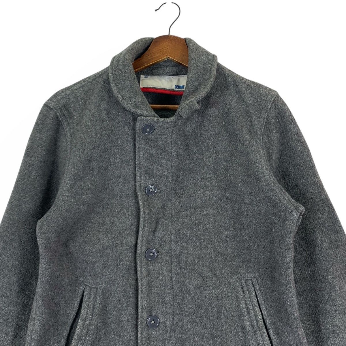Denime × Japanese Brand × Vintage Vintage Japanese Brand Denime Wool Jacket Size US XS / EU 42 / 0 - 3 Thumbnail