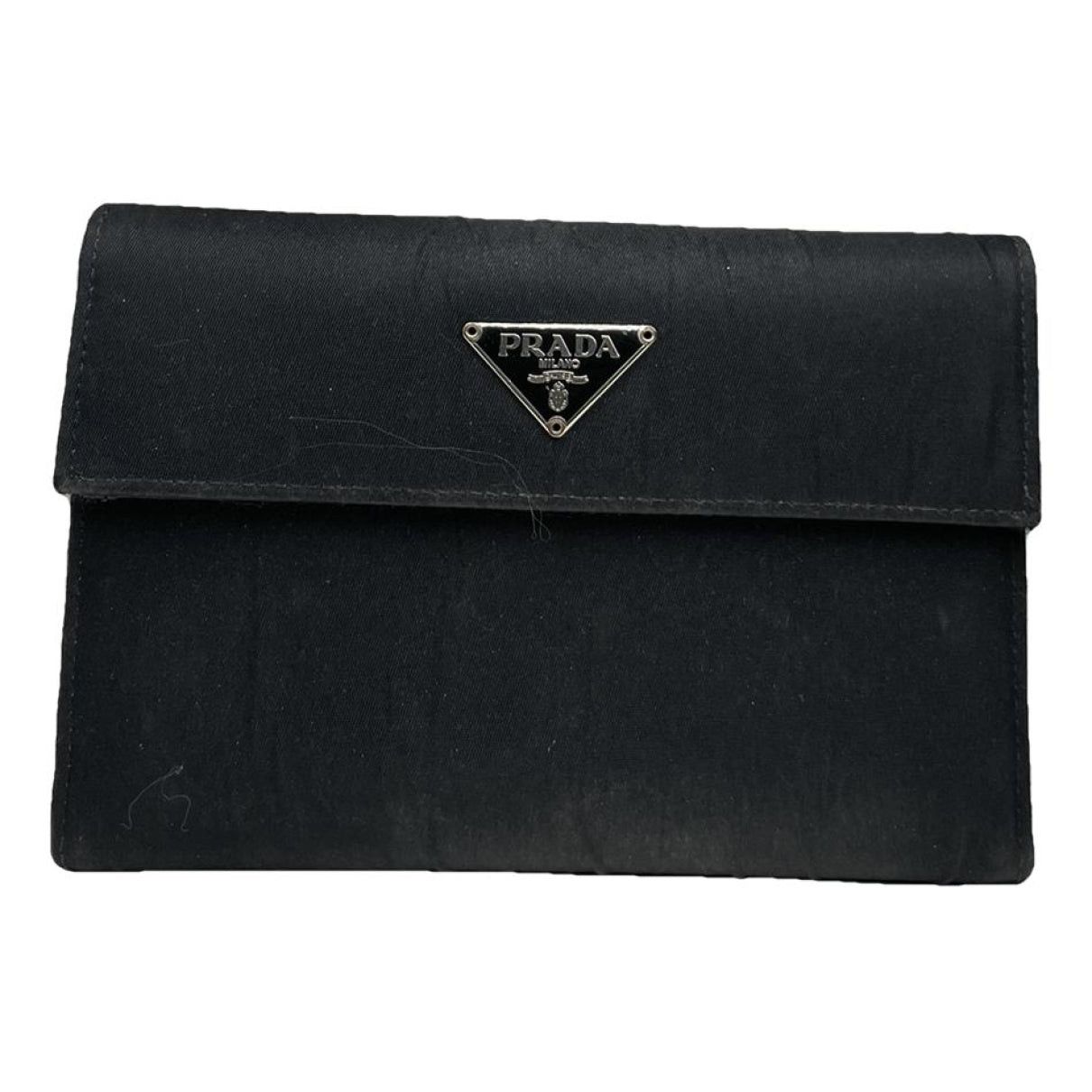Prada Tessuto Black Leather Wallet Size ONE SIZE - 1 Thumbnail