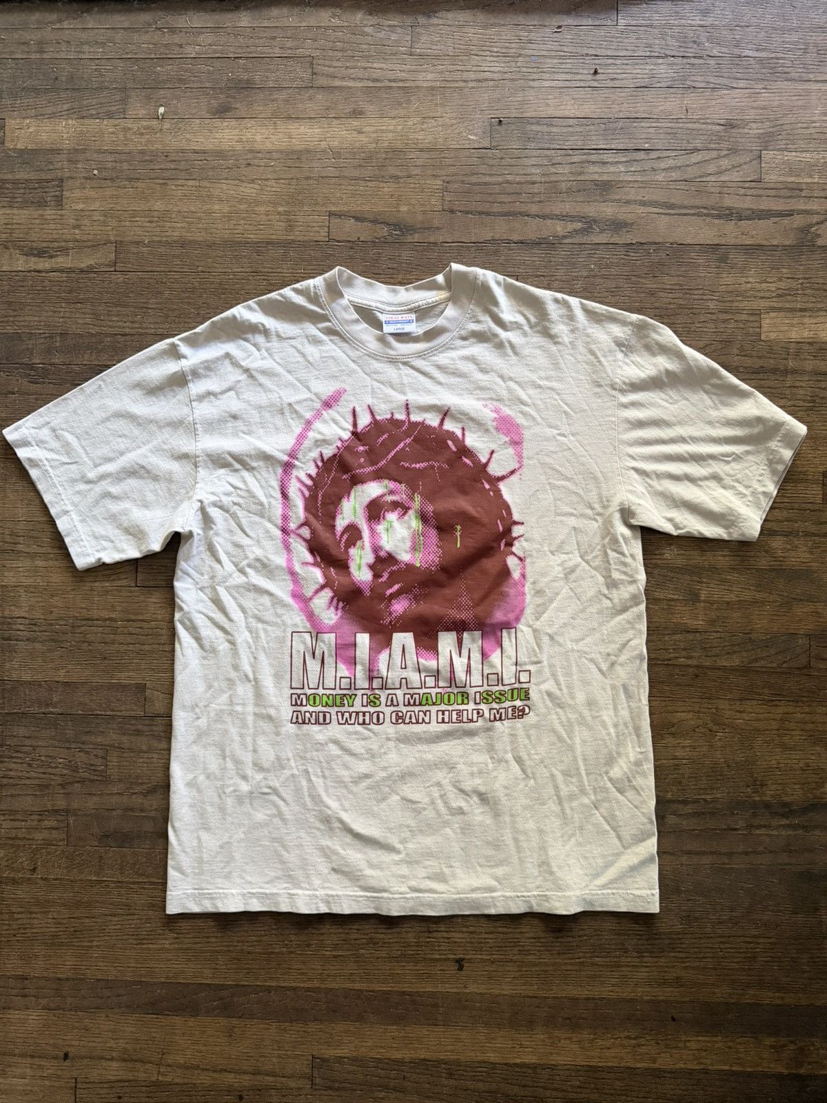 Stray Rats Stray Rats Jesus White T-Shirt Large Rare Authentic Size US L / EU 52-54 / 3 - 1 Thumbnail