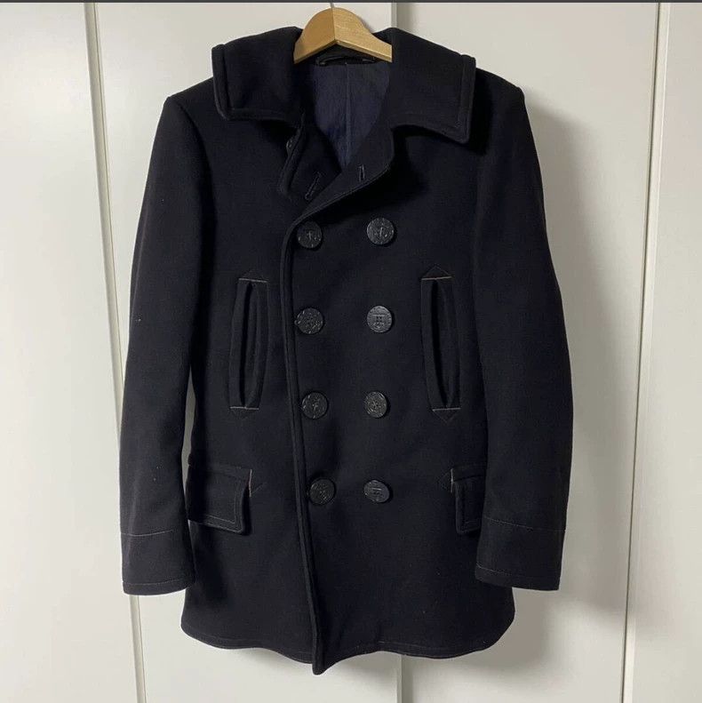 Freewheelers Freewheelers 1913 Navy Peacoat Vintage Style- DMC Size US XS / EU 42 / 0 - 1 Thumbnail