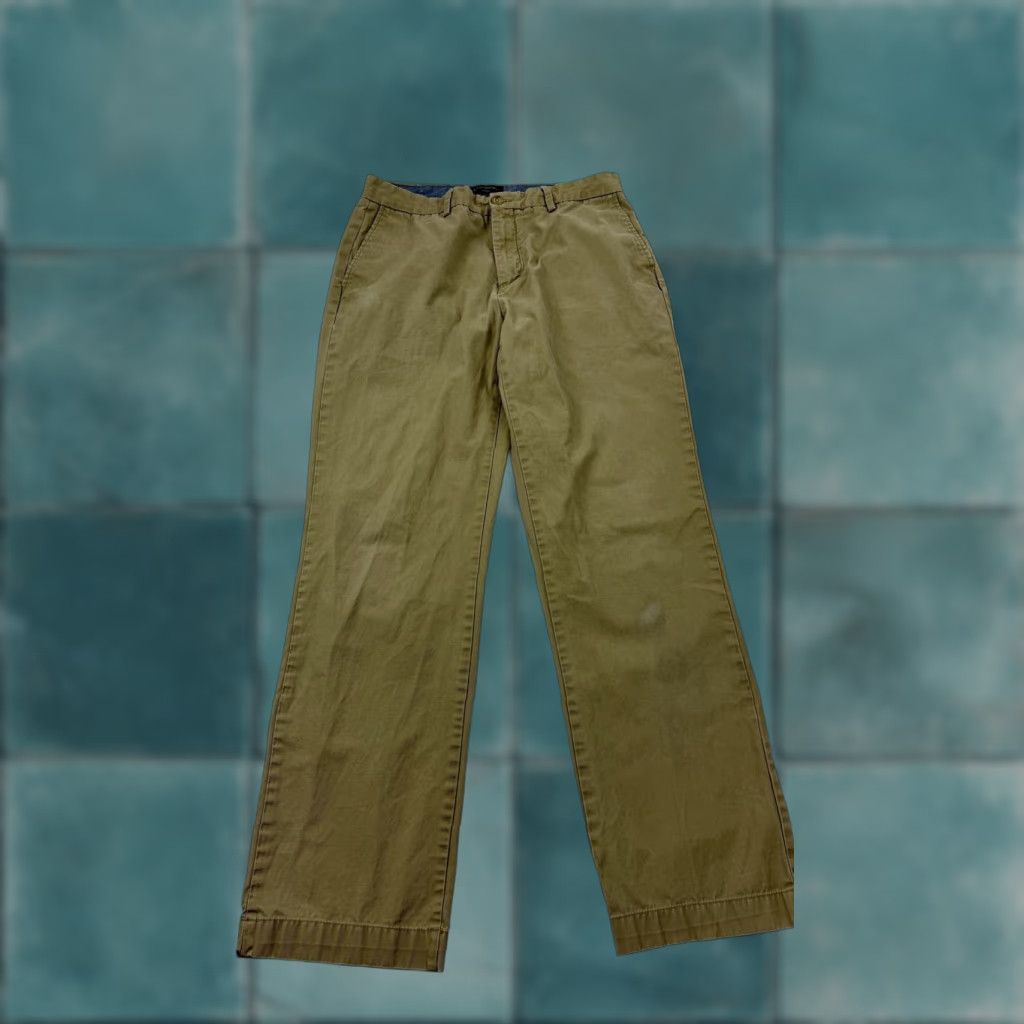 Banana Republic Banana Republic Emerson Pants Mens 34x34 Khaki Chino Straight Leg 100% Cotton Size US 34 / EU 50 - 1 Thumbnail