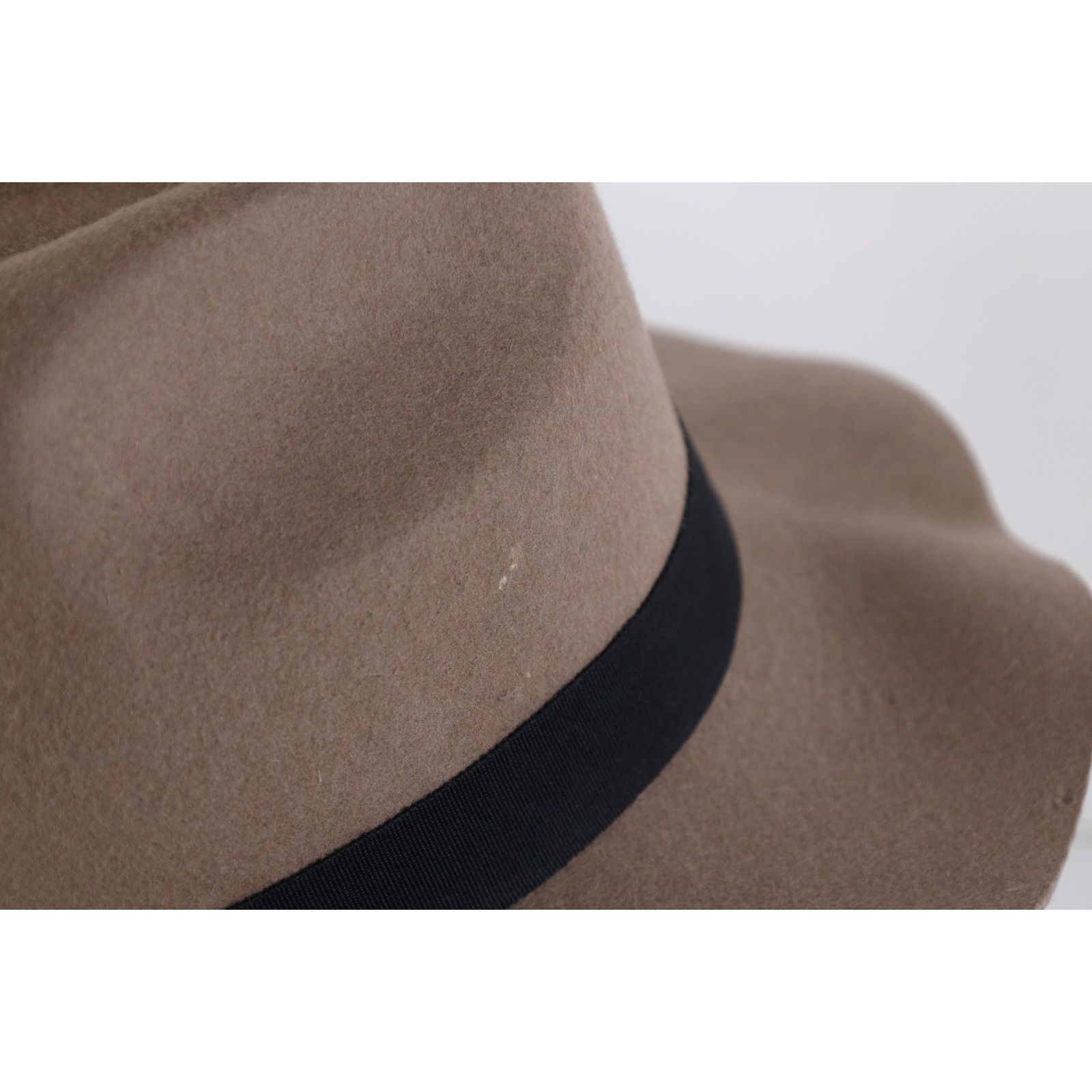 Vintage Vintage Boho Chic Ribbon Felt Wool Floppy Brim Fedora Hat Size ONE SIZE - 6 Thumbnail
