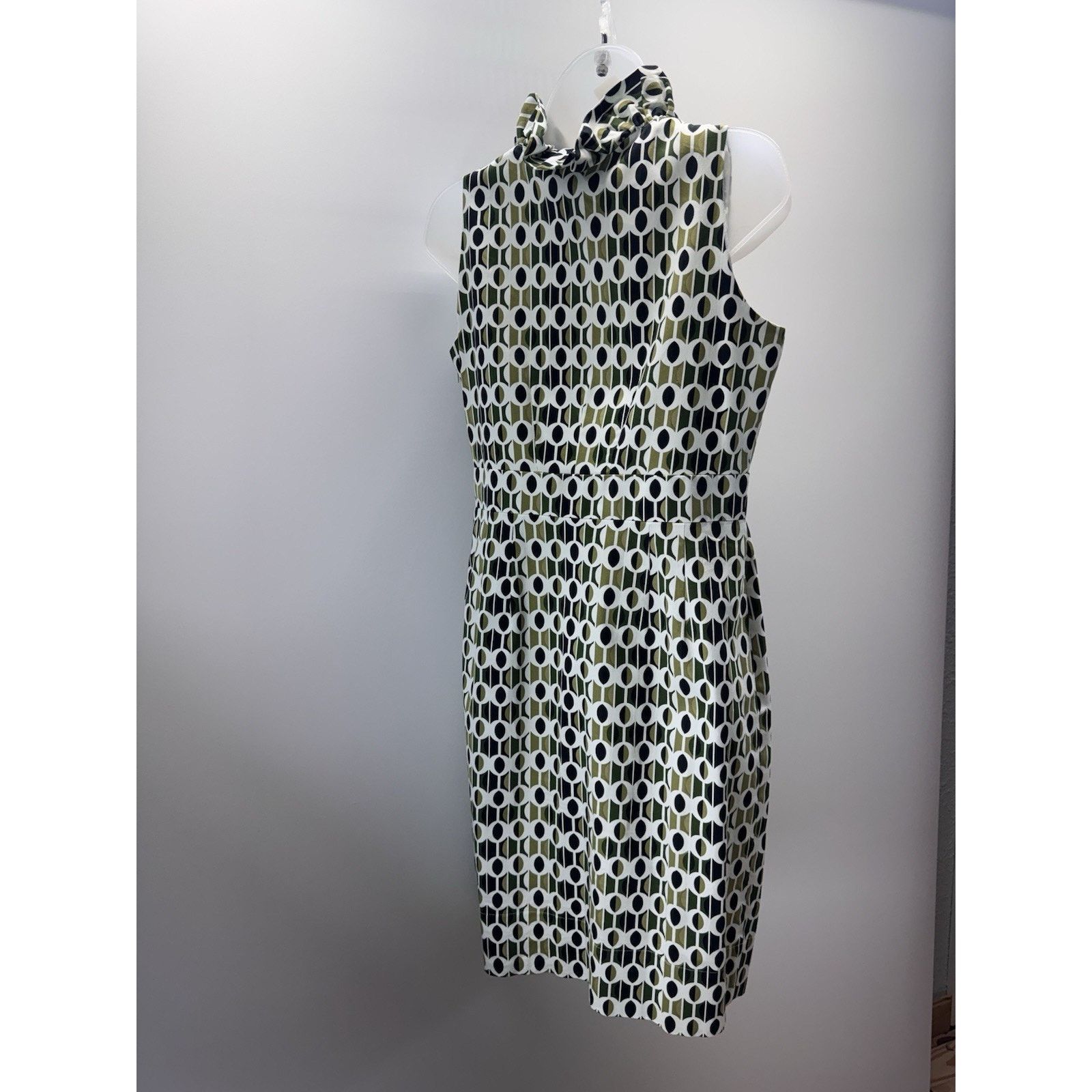 Other Julian Taylor Dress Women’s Size 8 Green White Black Size M / US 6-8 / IT 42-44 - 3 Thumbnail