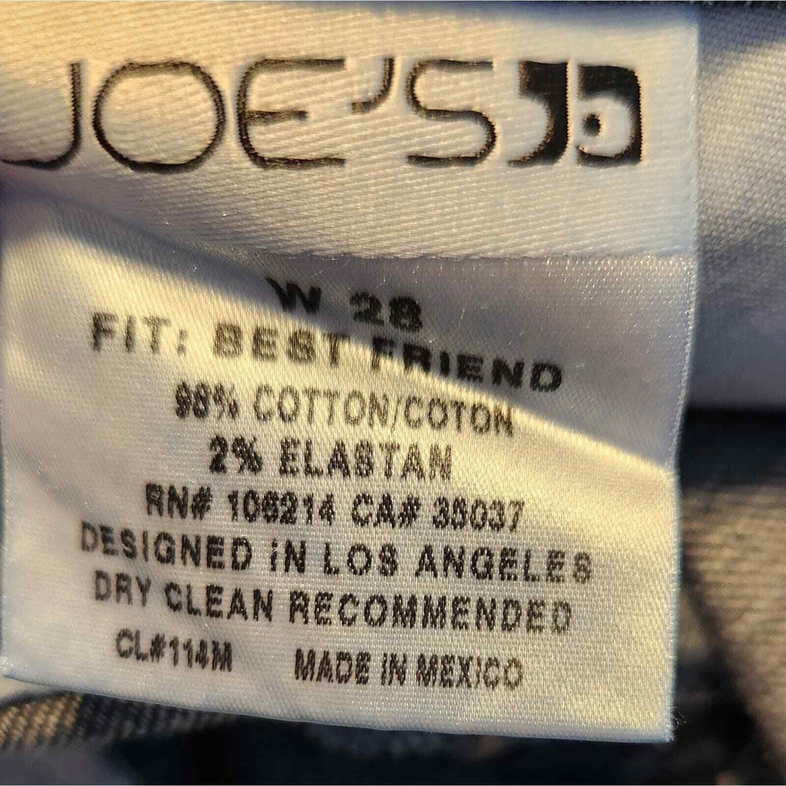 Joe's Joes Jeans The Best Friend Relaxed Jeans 34" Inseam size 28 Size 28" / US 6 / IT 42 - 7 Thumbnail