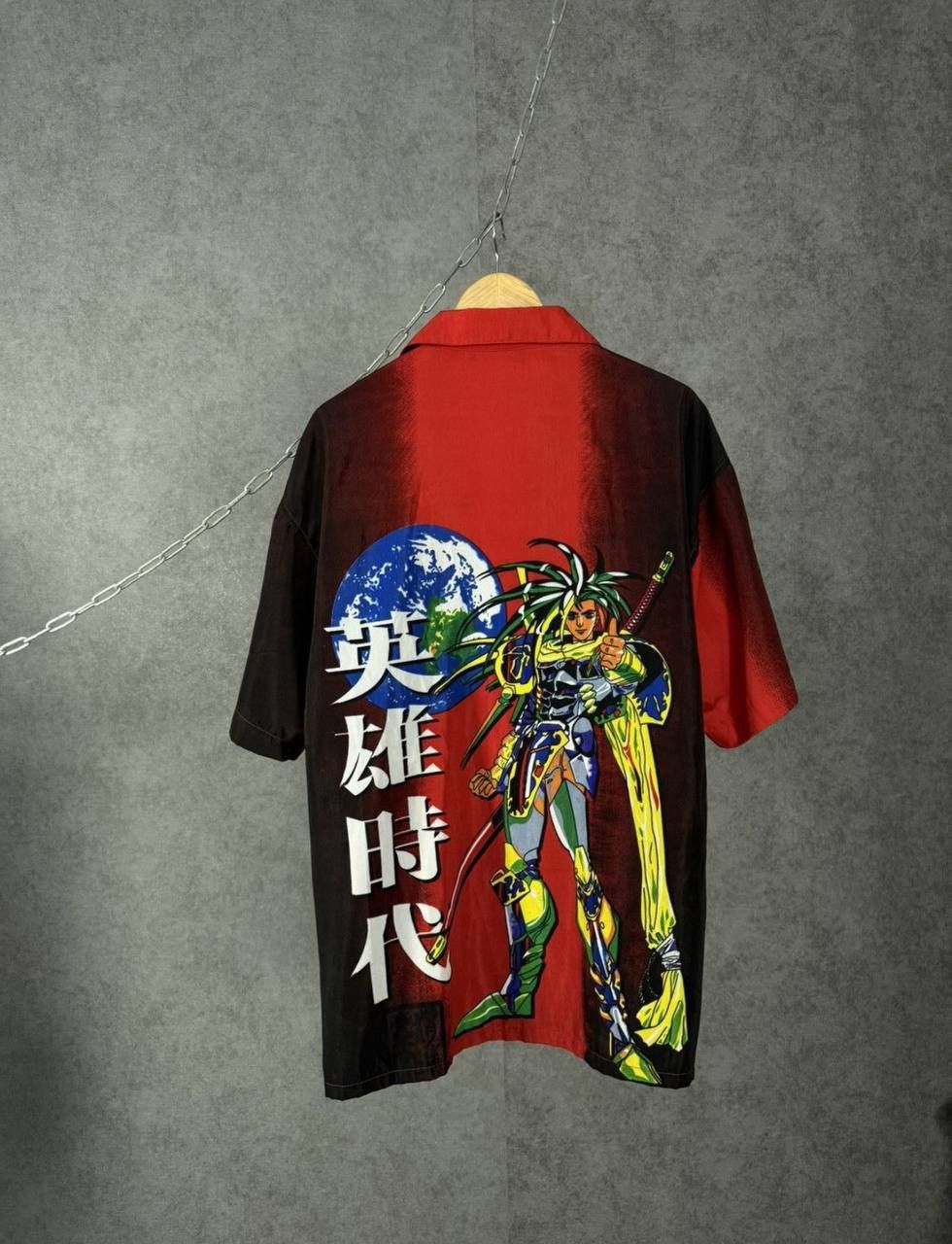 Japanese Brand Japanese crazy Hawaiian vintage shirt Size US XL / EU 56 / 4 - 5 Thumbnail