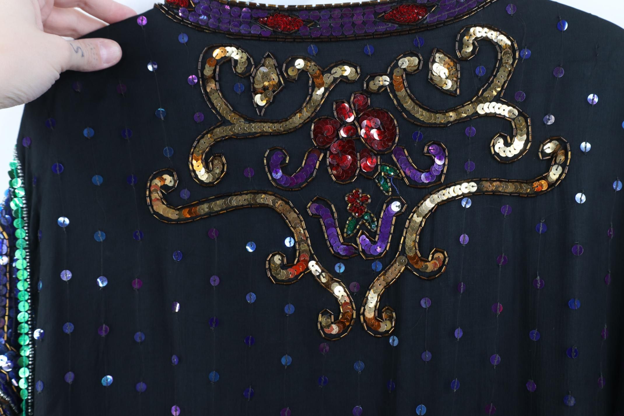 Vintage Vintage 80s 90s Together Arabian Nights Evening Jacket Glam Size 3XL / US 20-22 - 14 Thumbnail