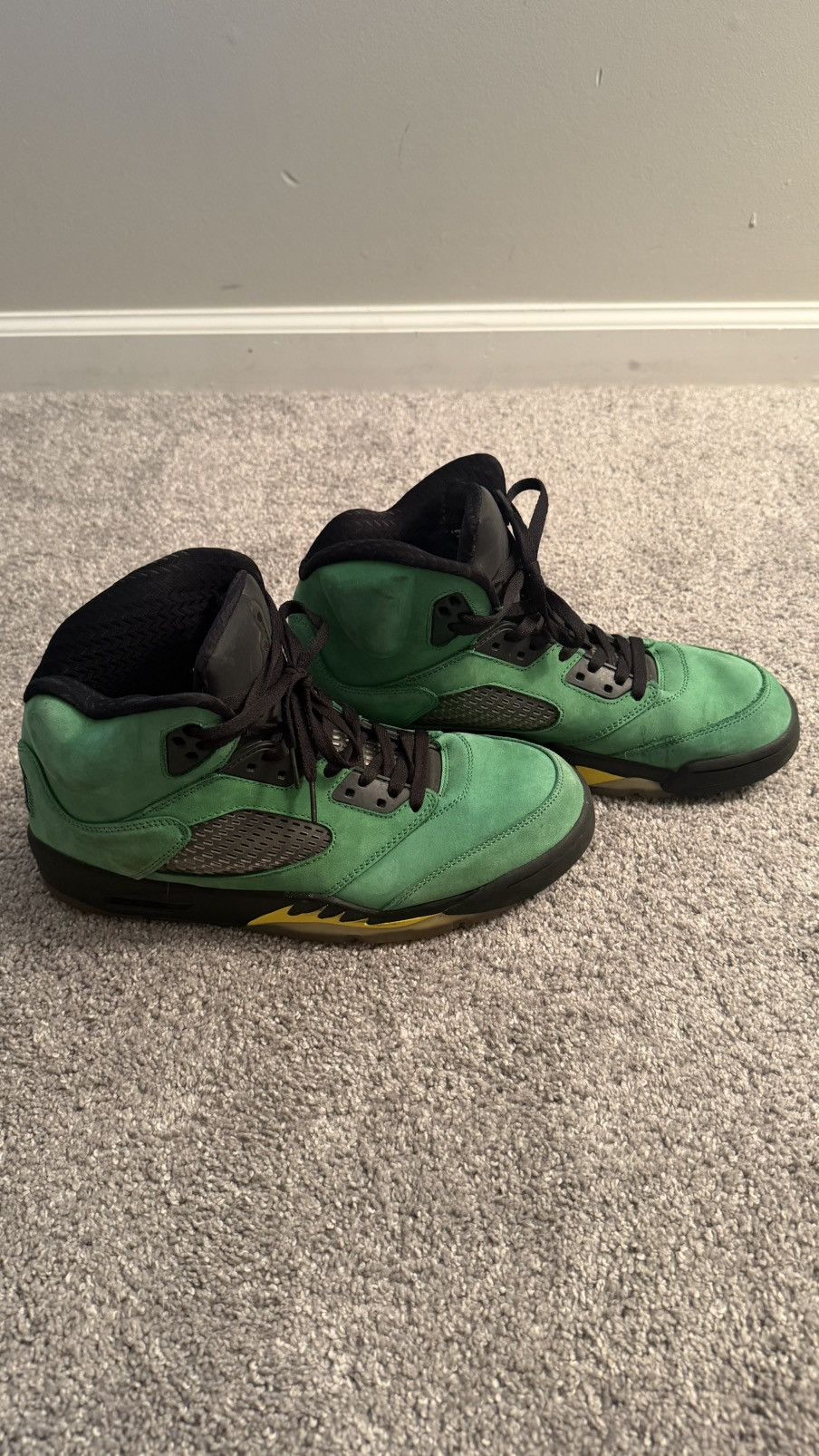 Jordan Brand Nike Air Jordan 5 Oregon Ducks Size US 10.5 / EU 43-44 - 3 Thumbnail