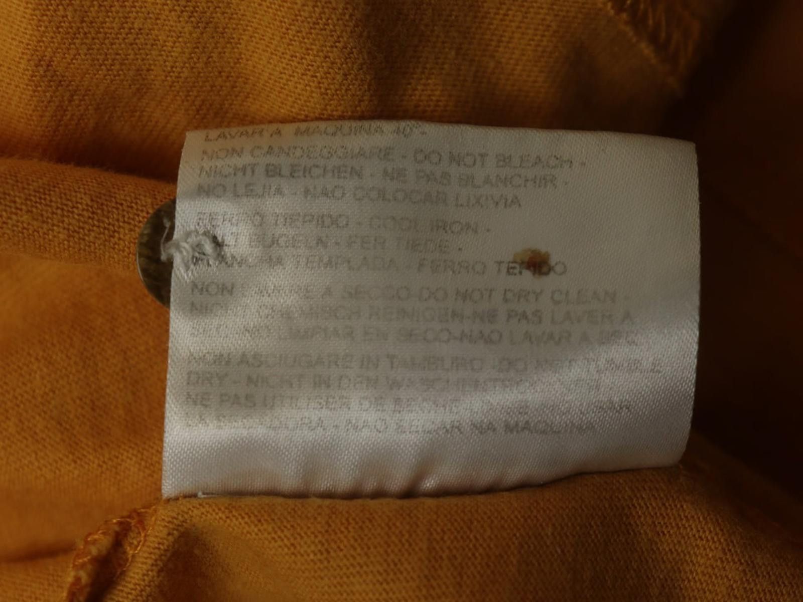La Martina LA MARTINA Yellow Cotton Collared Popover Polo Shirt Size L Size US L / EU 52-54 / 3 - 11 Thumbnail