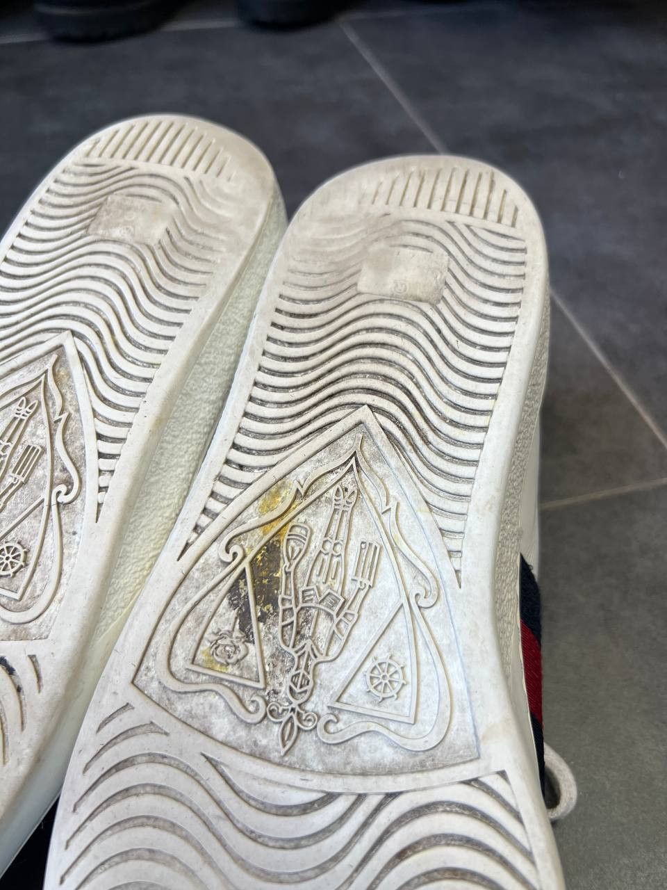 Gucci Gucci Web Ace Sneaker Gucci Size US 13 / EU 46 - 11 Thumbnail