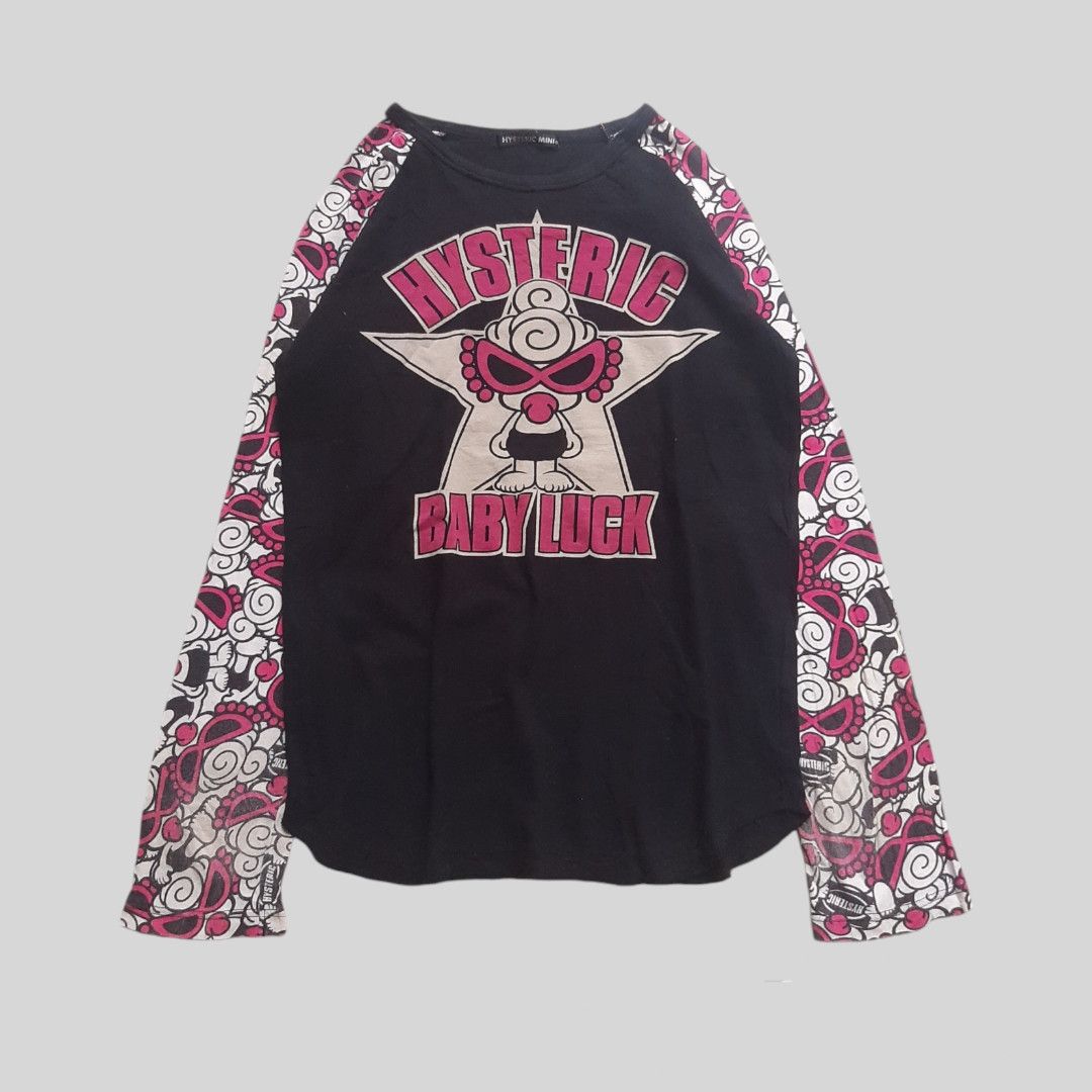 Angel Blue × Hysteric Glamour × Le Grande Bleu (L.G.B.) Hysteric mini baby luck reglan tee Size M / US 6-8 / IT 42-44 - 1 Thumbnail