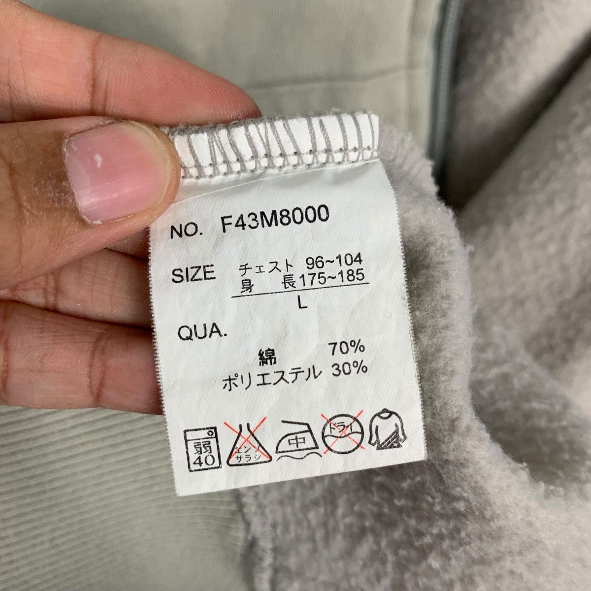 Vintage FAF INTERNATIONAL Big Logo Surfing Zipper Hoodies #2529-C114 Size US L / EU 52-54 / 3 - 21 Thumbnail