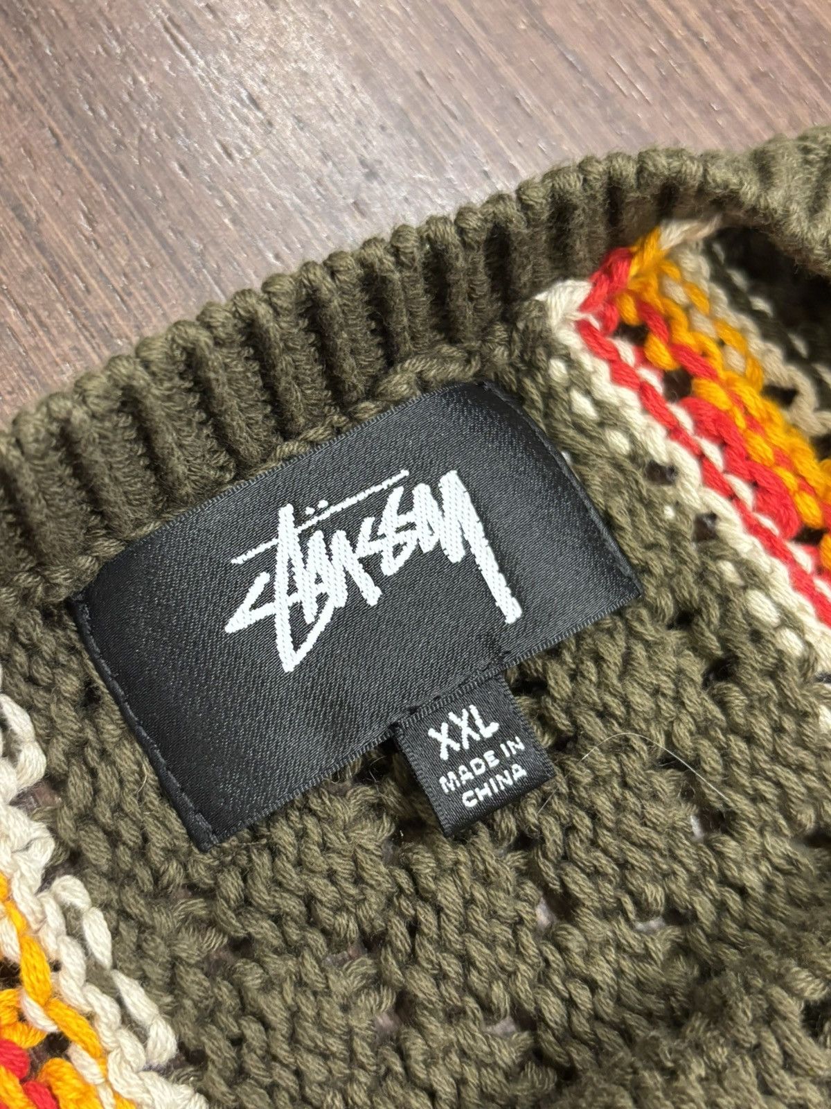Patta × Stussy Stüssy Patta Knit Sweater Size US XXL / EU 58 / 5 - 4 Thumbnail