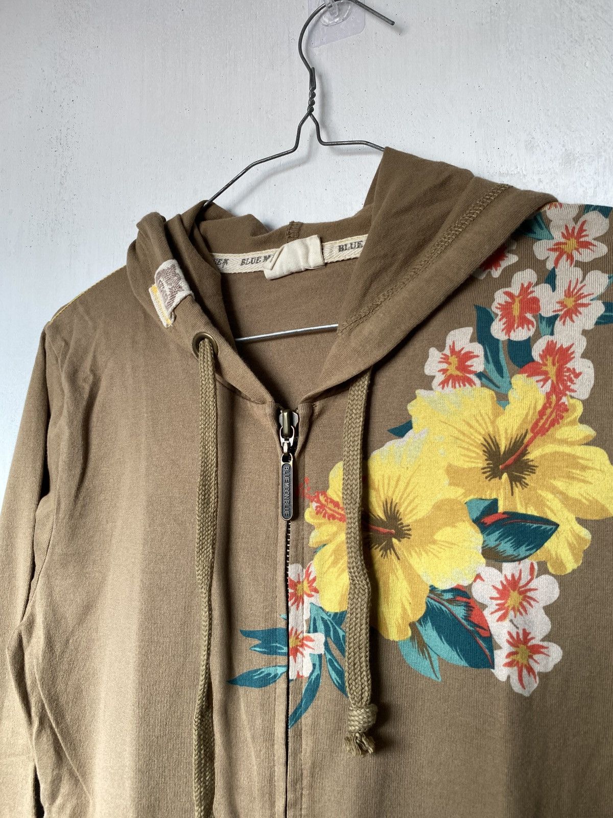 Beauty Beast × If Six Was Nine × Japanese Brand Blue Moon Blue Zip Hoodie Size US S / EU 44-46 / 1 - 5 Thumbnail