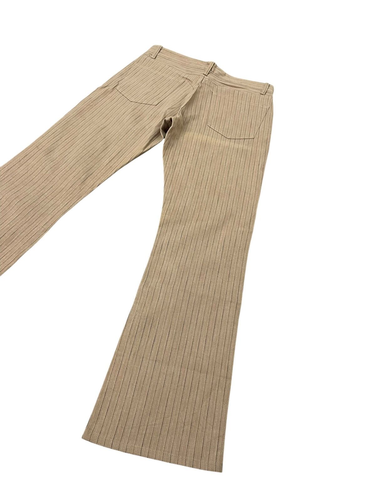 Japanese Brand Flare Jeans Men’s Melrose Herringbones Striped Boot Cut 2🟦1 Size US 32 / EU 48 - 3 Thumbnail