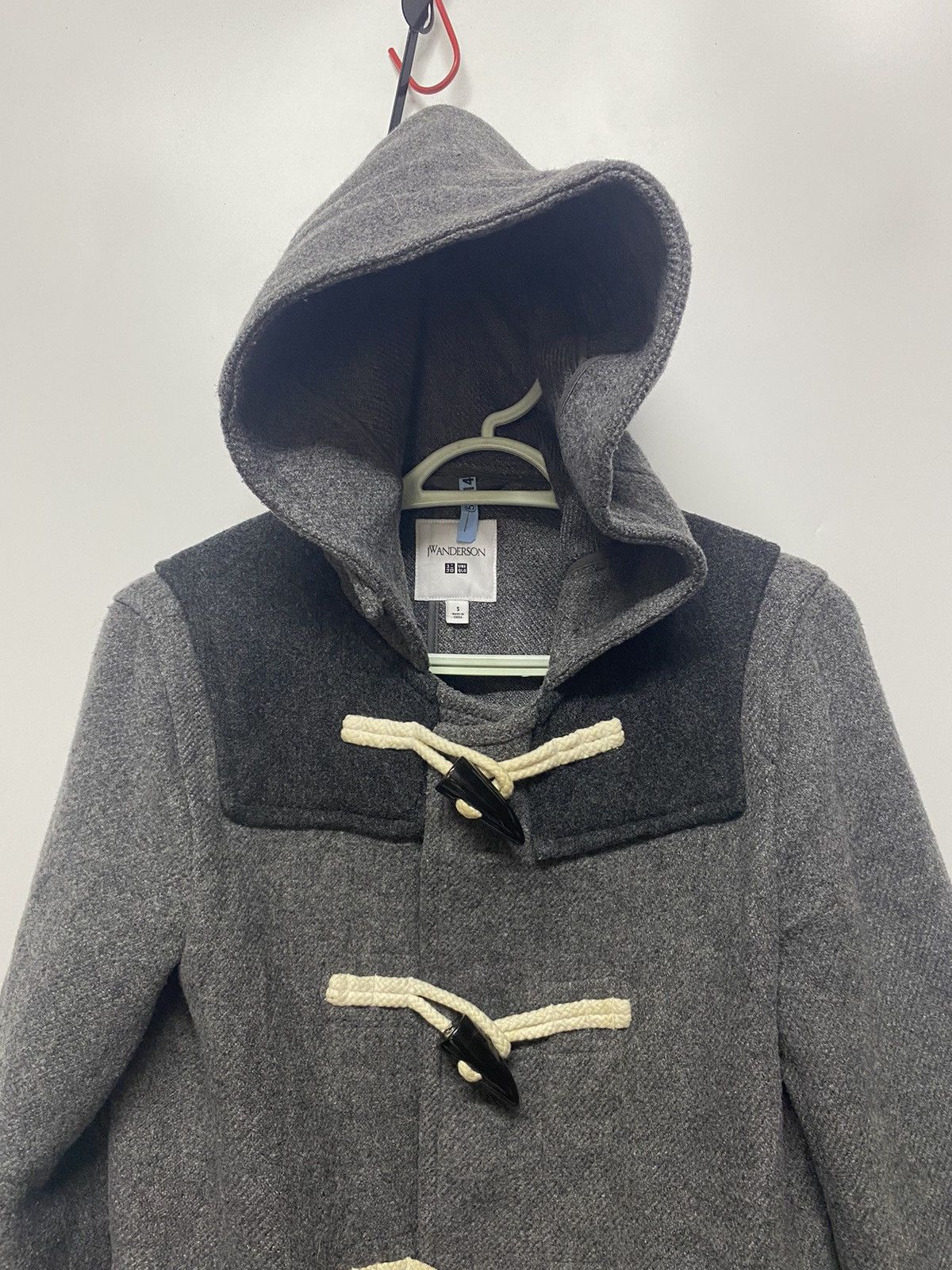 JW Anderson × Japanese Brand × Uniqlo Uniqlo x JW Anderson Wool Duffle Coat Hoodie Jacket Size S / US 4 / IT 40 - 5 Thumbnail