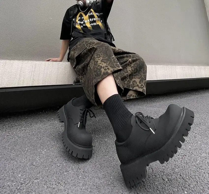 Designer × Japanese Brand Baggy Leopard Print baggy Jorts Size US 34 / EU 50 - 3 Thumbnail
