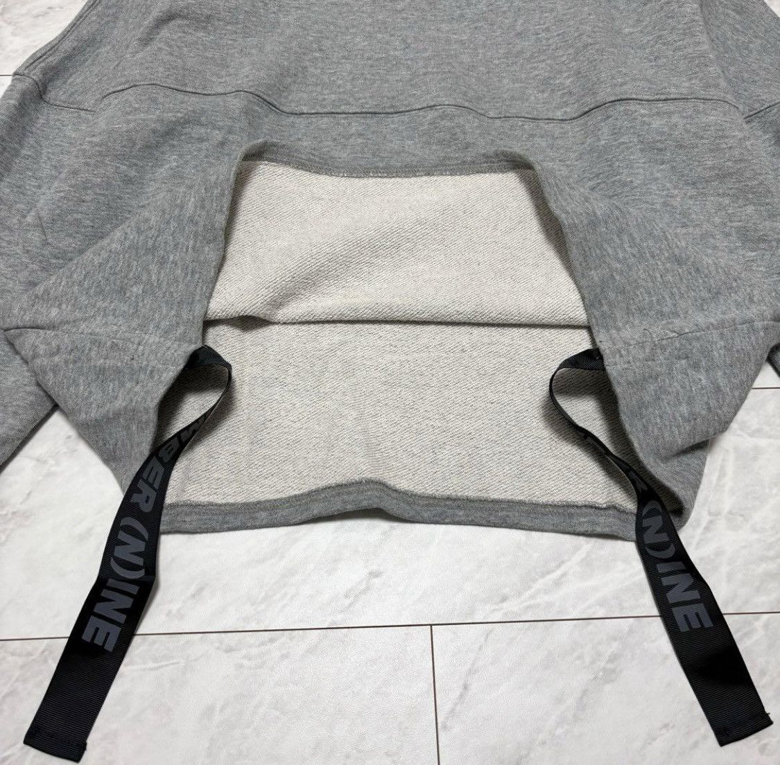 Number (N)ine number nine back logo sweatshirt Size US M / EU 48-50 / 2 - 5 Thumbnail
